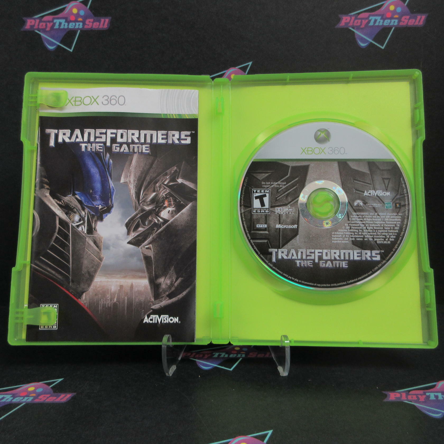 Transformers The Game Xbox 360 Complete - Refurbished