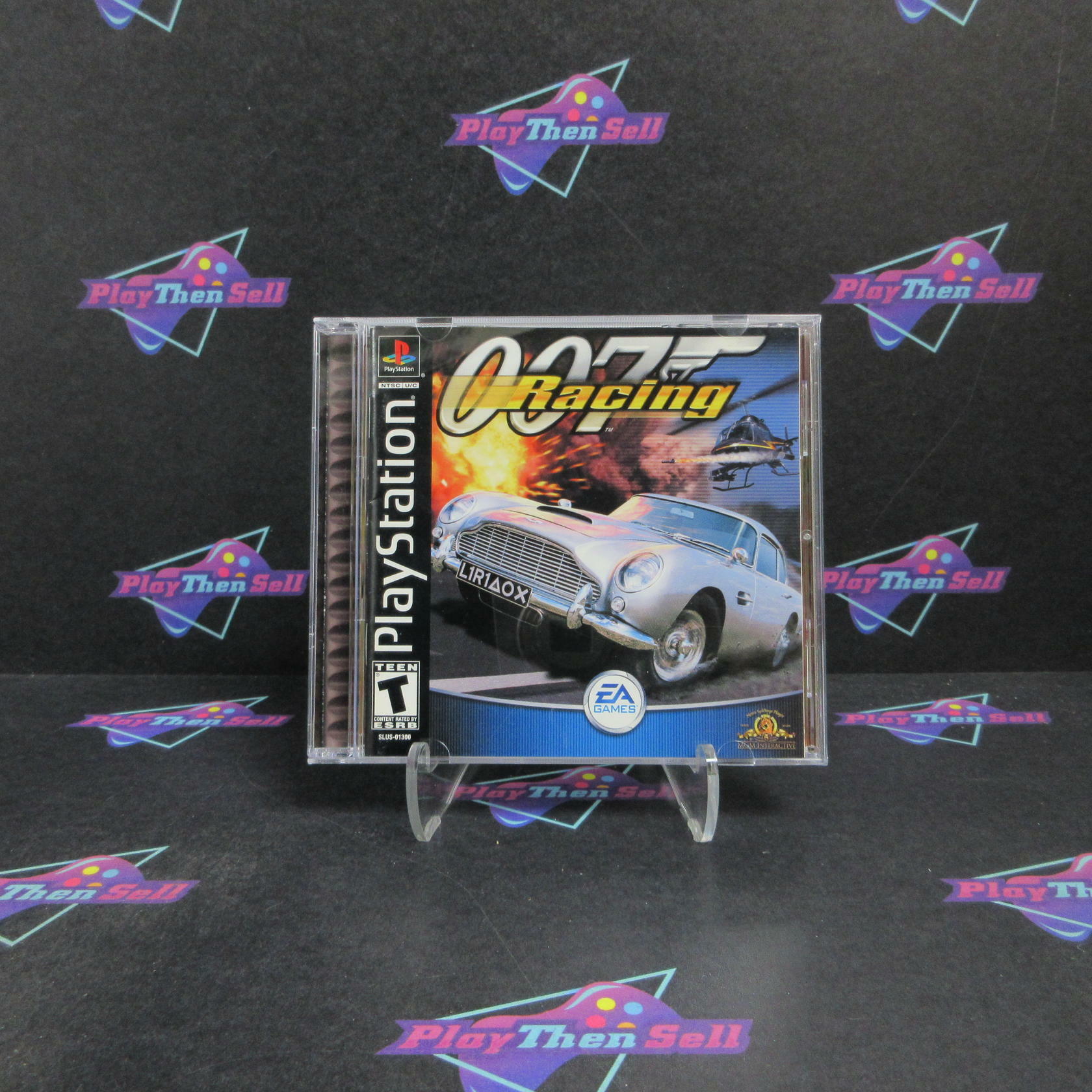 007 Racing PS1 PlayStation 1 + Reg Card Complete - Excellent