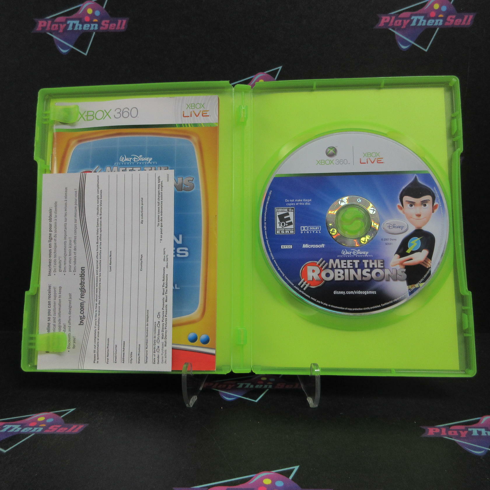 Meet The Robinsons Xbox 360 + Reg Card Complete - Refurbished
