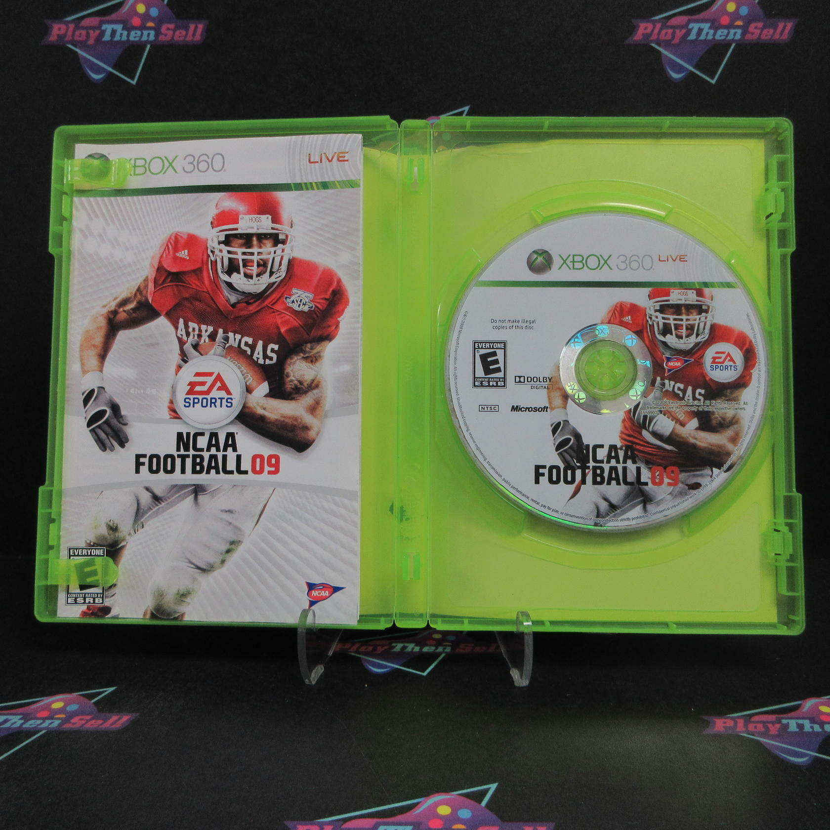 NCAA Football 09 Xbox 360 Complete - Very Good