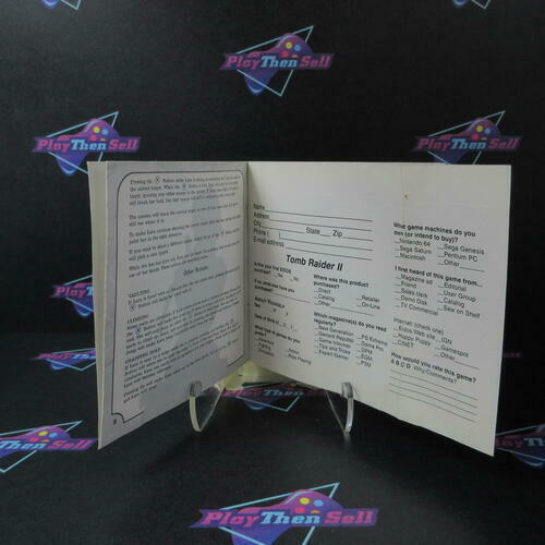 Tomb Raider II PS1 PlayStation 1 GH Complete - Very Good