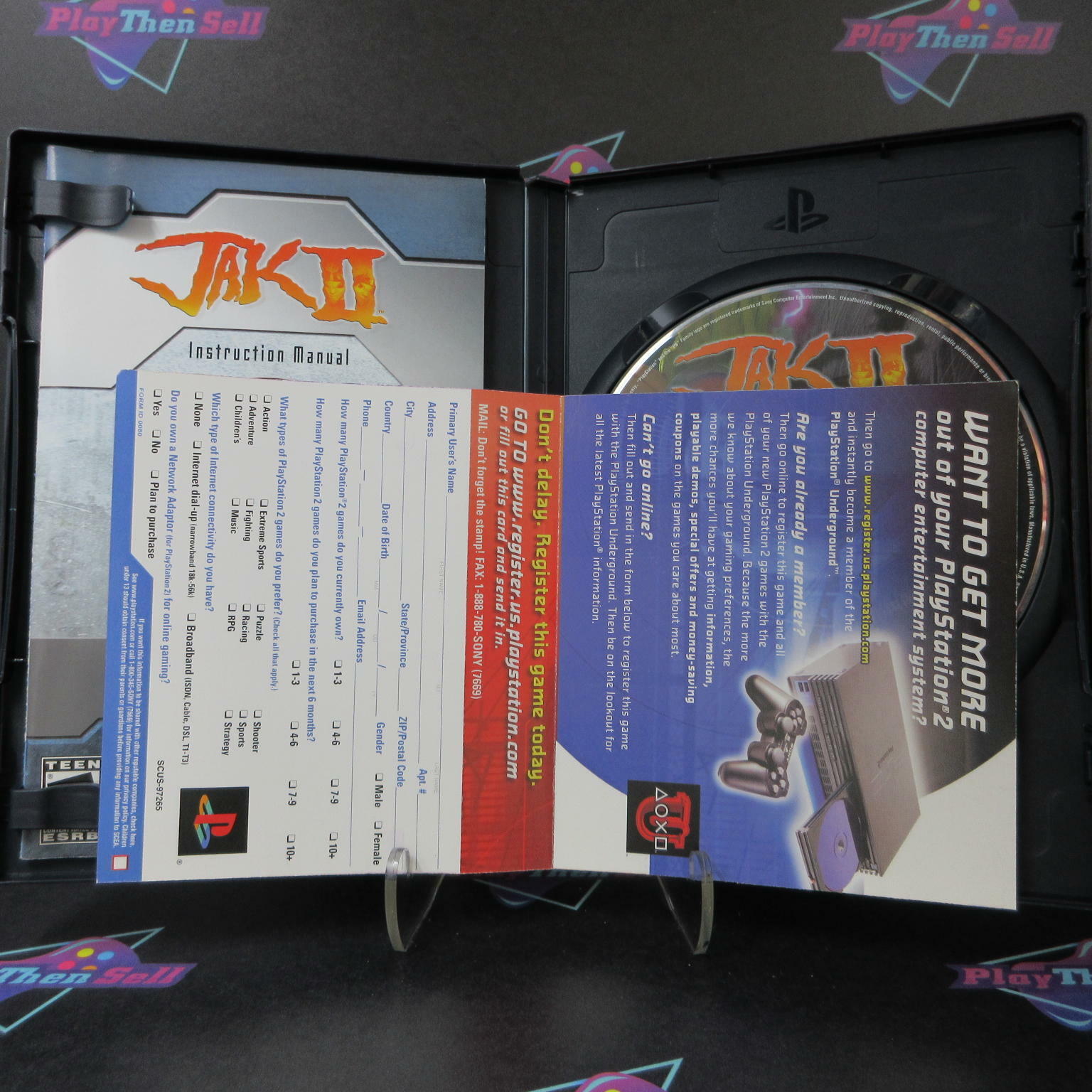 Ratchet & Clank Going Commando PS2 PlayStation 2 GH + Reg Complete - Refurbished