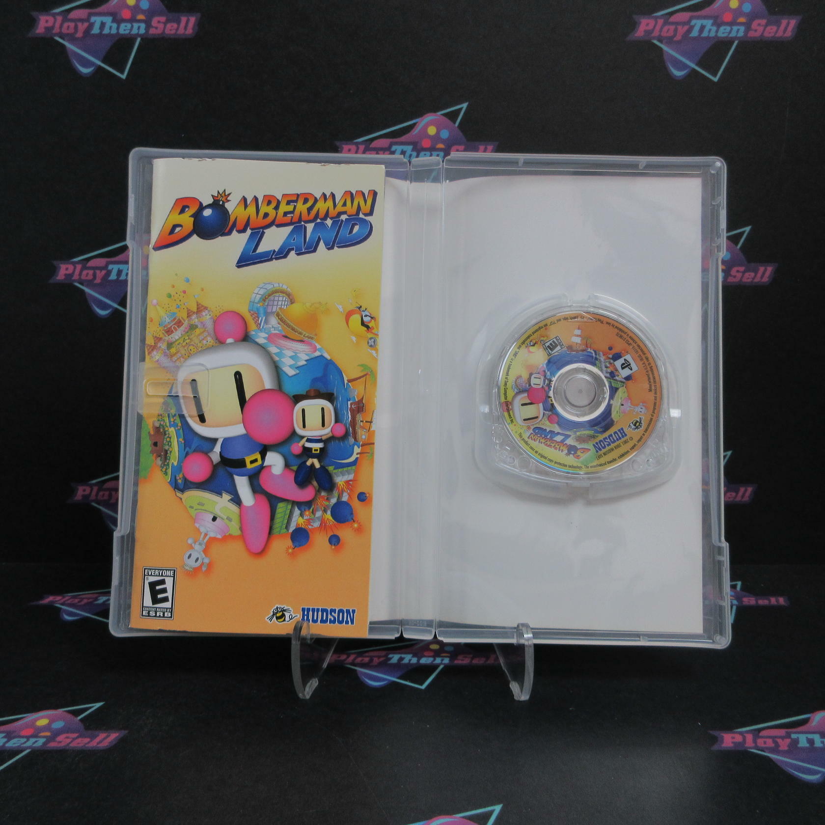 Bomberman Land Sony PSP Clear UMD Complete - Refurbished