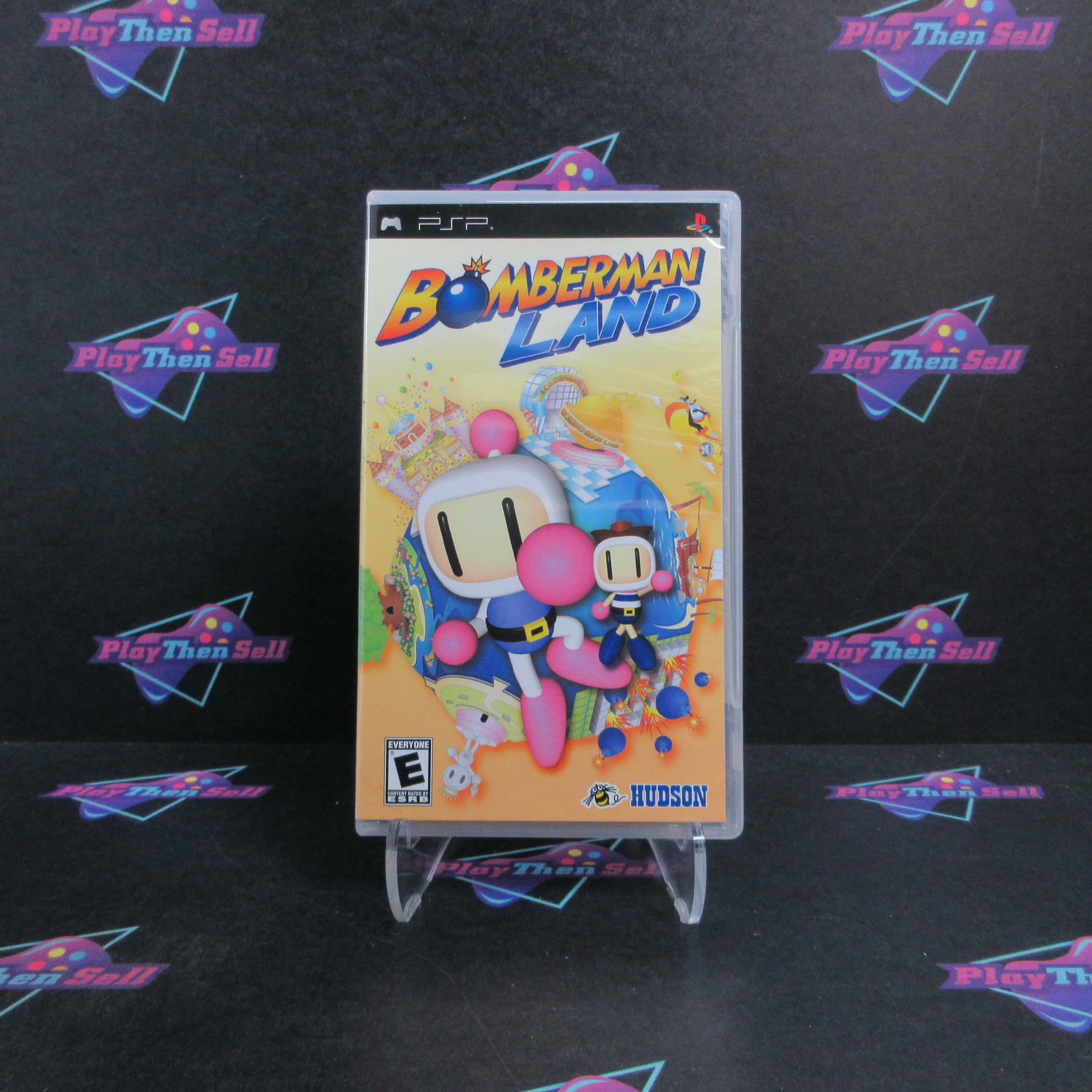 Bomberman Land Sony PSP Clear UMD Complete - Refurbished