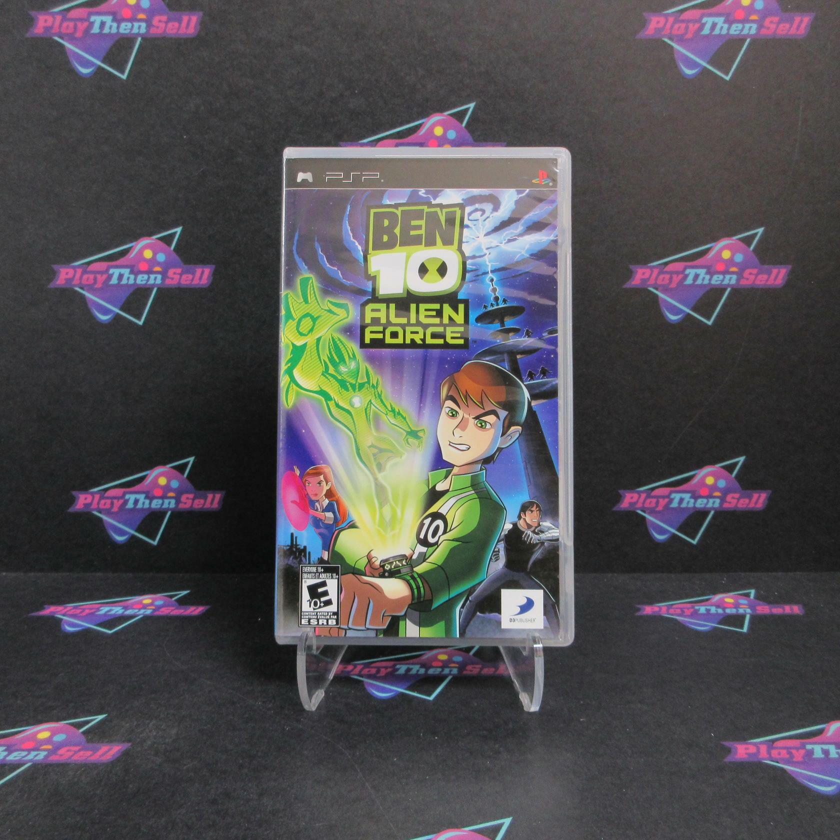 Ben 10 Alien Force Sony PSP Clear UMD Complete - Refurbished