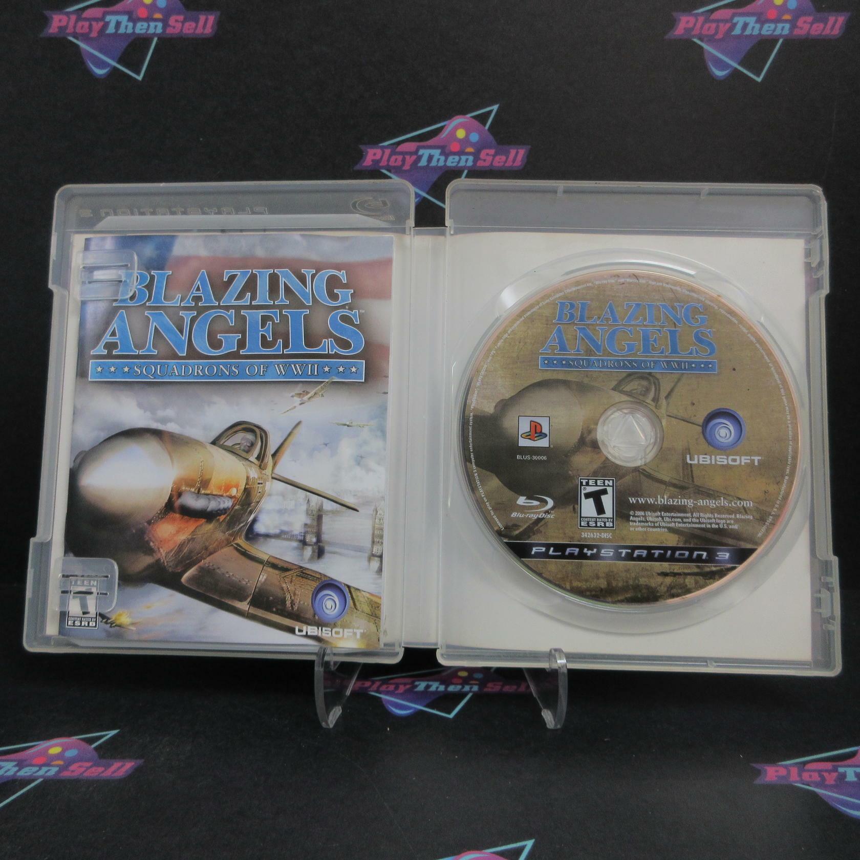 Blazing Angels Squadrons of WWII PS3 PlayStation 3 CIB - Very Good