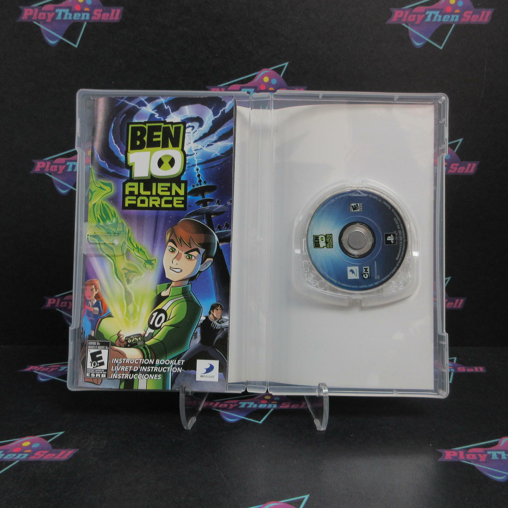 Ben 10 Alien Force Sony PSP Clear UMD Complete - Refurbished