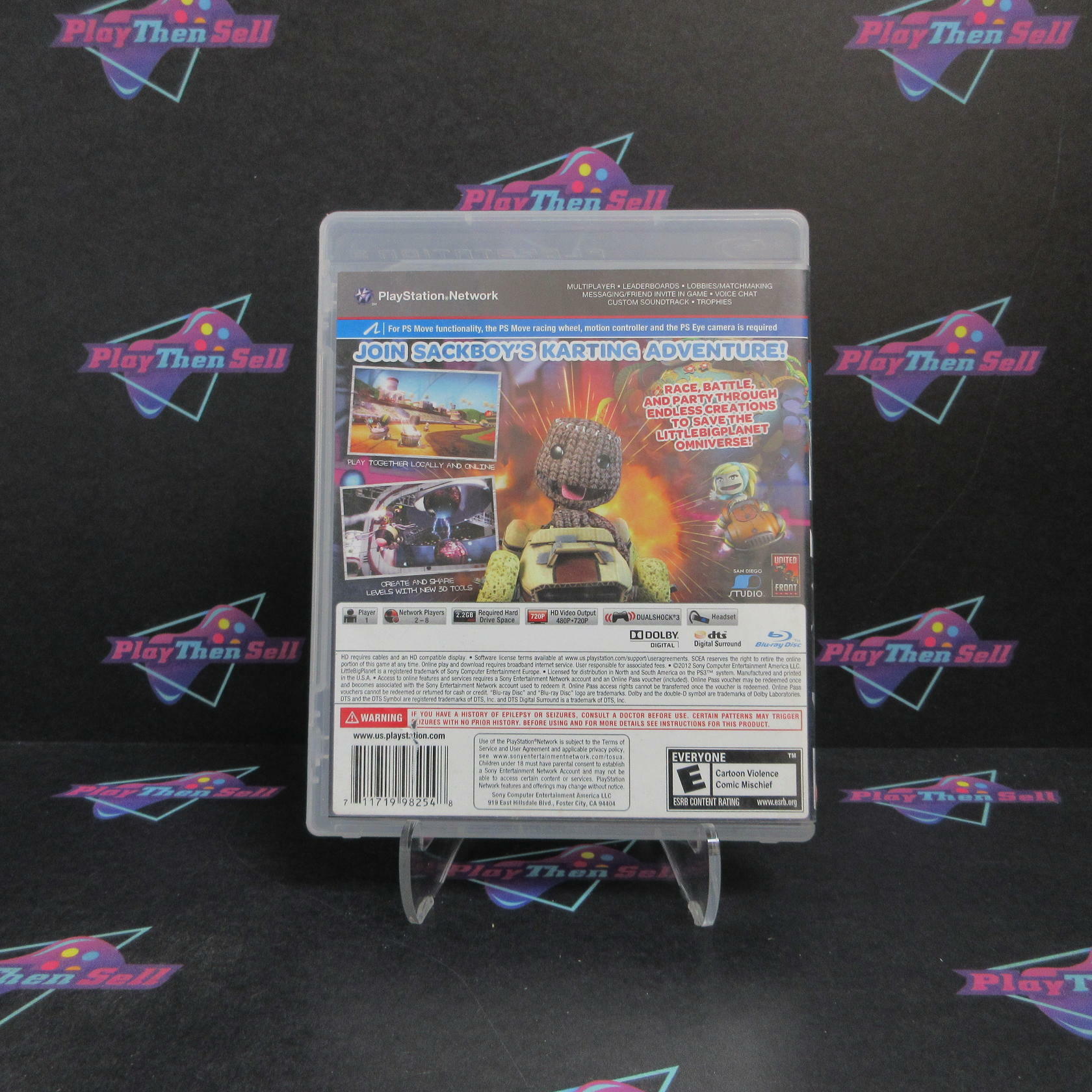 Little Big Planet Karting PS3 PlayStation 3 CIB - Very Good