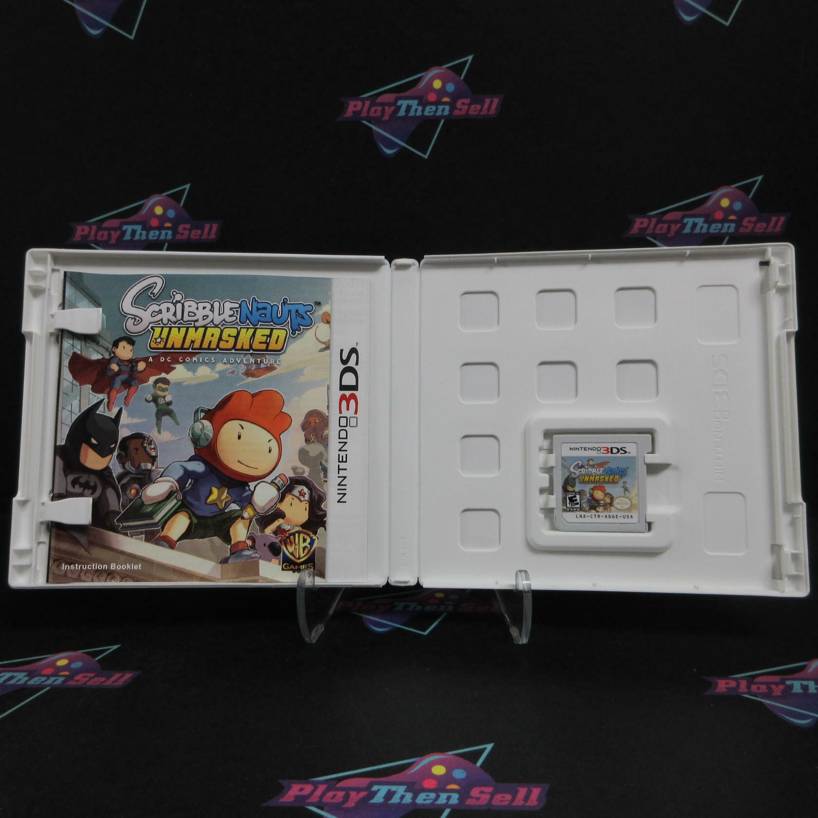 Scribblenauts Unmasked Nintendo 3DS Complete - Refurbished