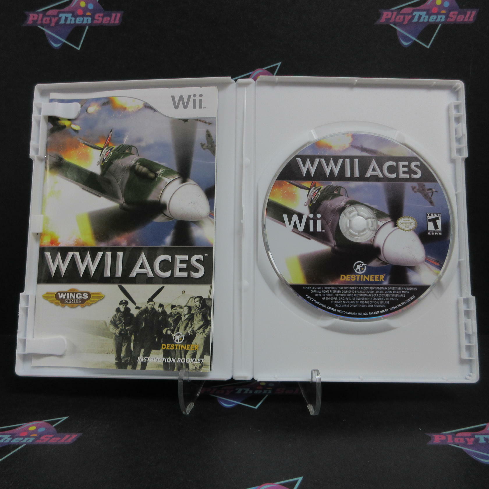 WWII Aces Nintendo Wii Complete - Refurbished
