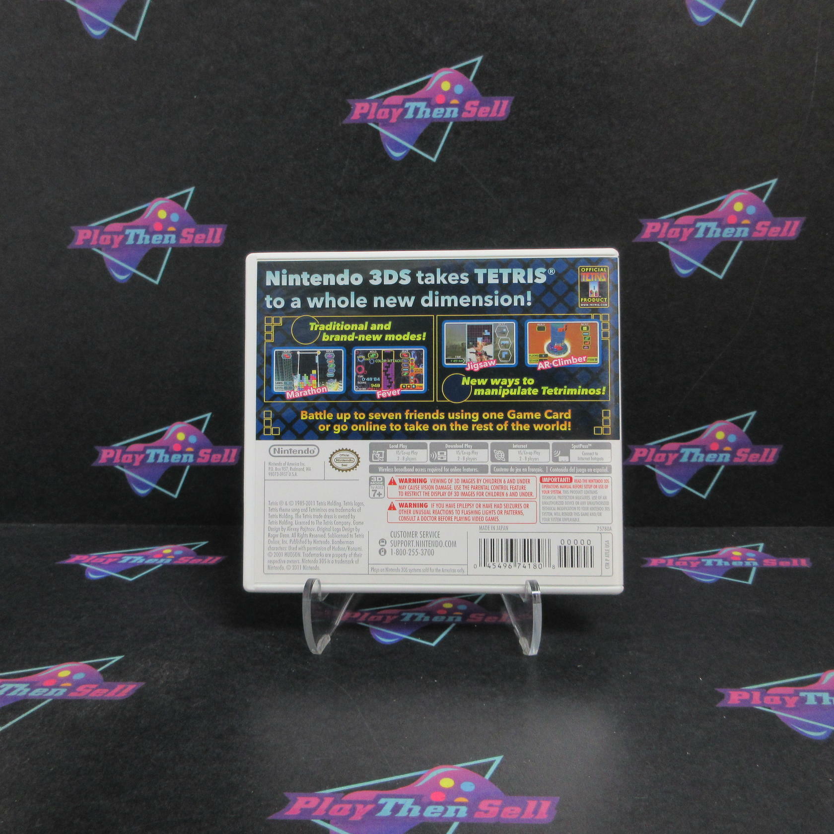 Tetris Axis Nintendo 3DS - Refurbished