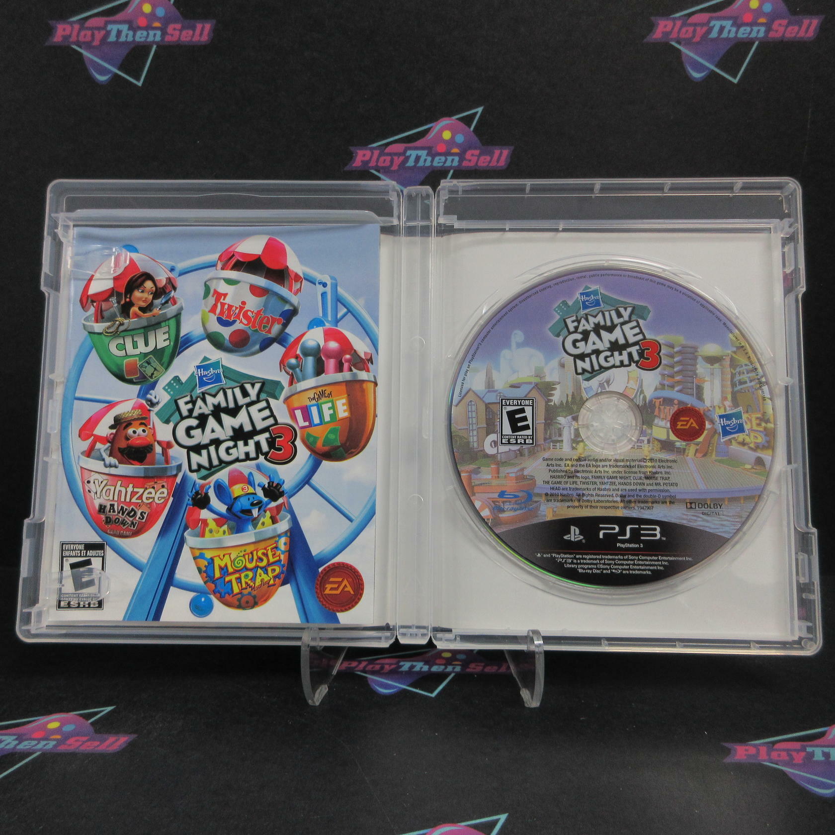 Hasbro Family Game Night 3 PS3 PlayStation 3 Complete - Refurbished
