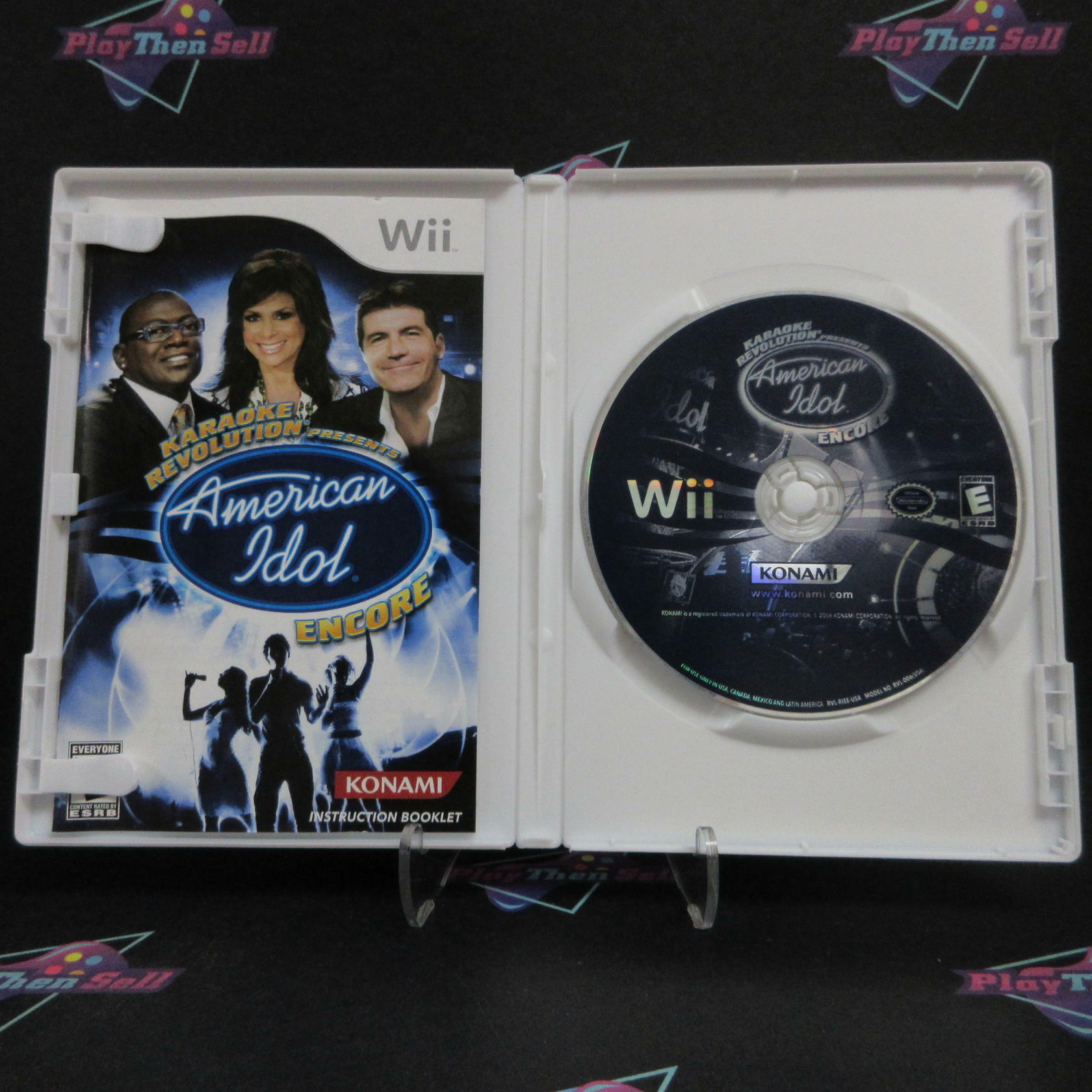 Karaoke Revolution Presents: American Idol Encore Nintendo Wii Complete - Refurbished