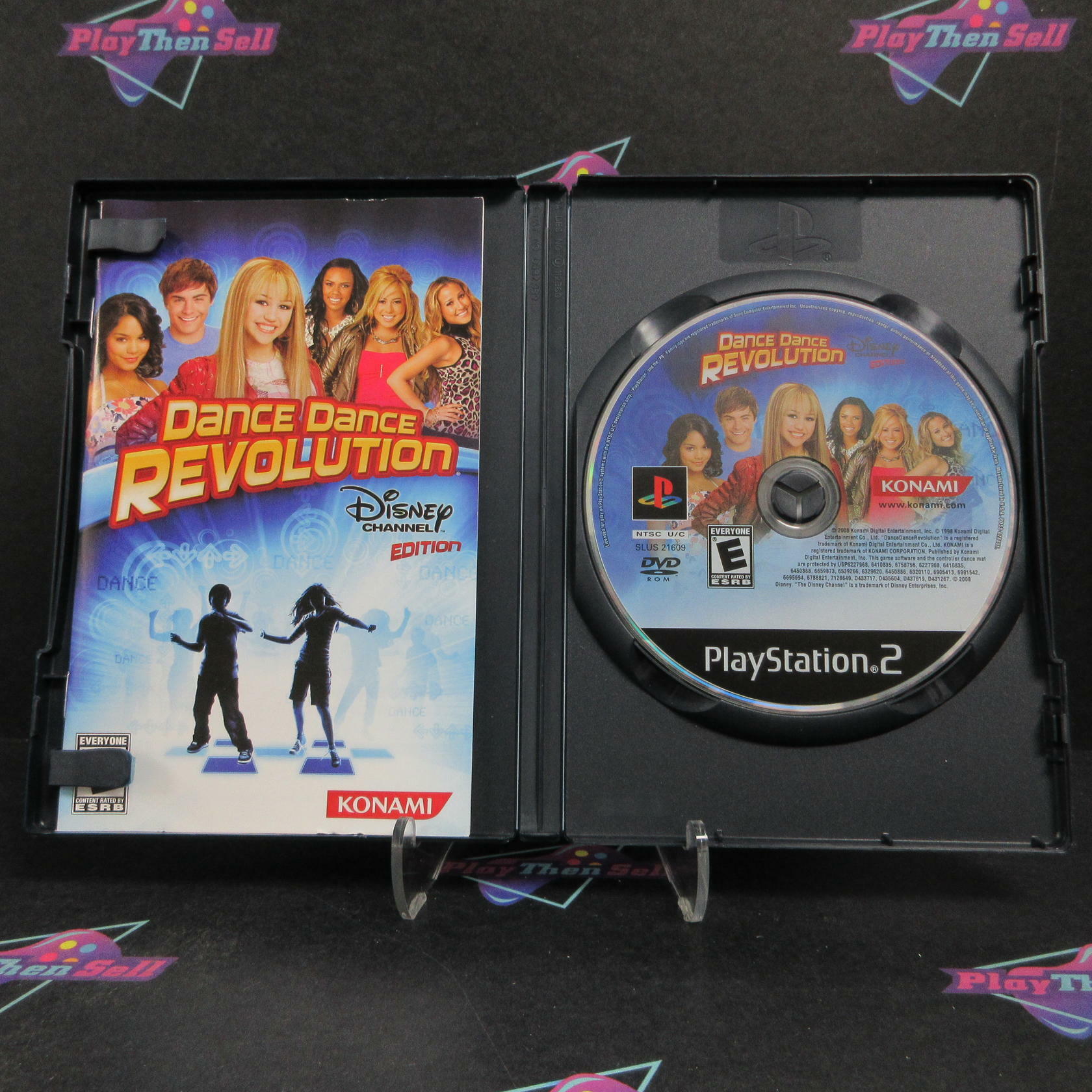 Dance Dance Revolution Disney Channel Edition PS2 PlayStation 2 Complete - Refurbished
