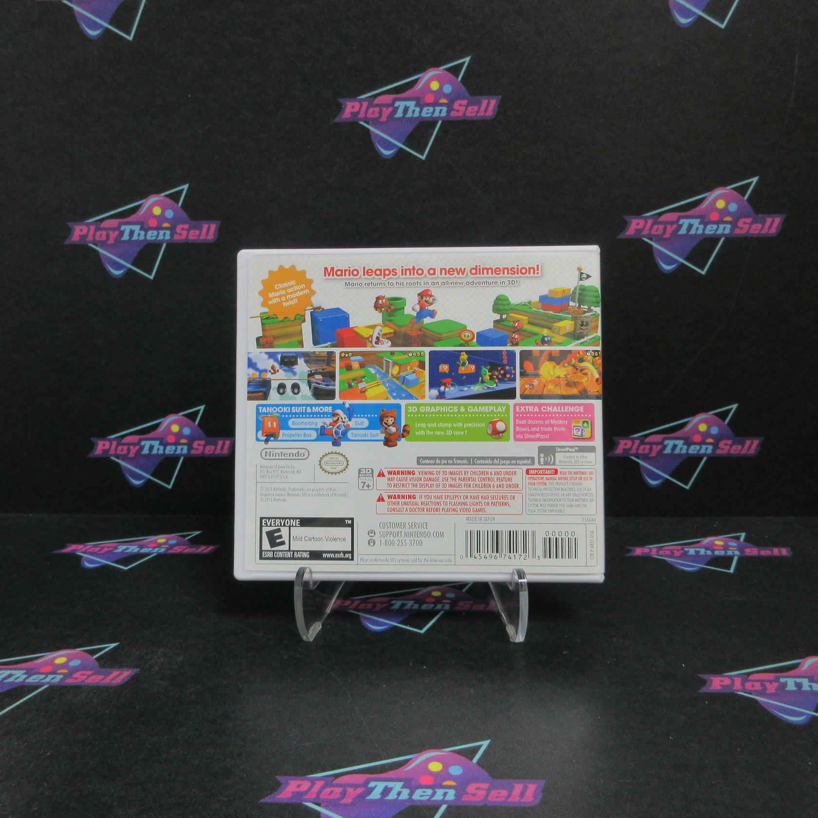 Super Mario 3D Land Nintendo 3DS Complete - Refurbished