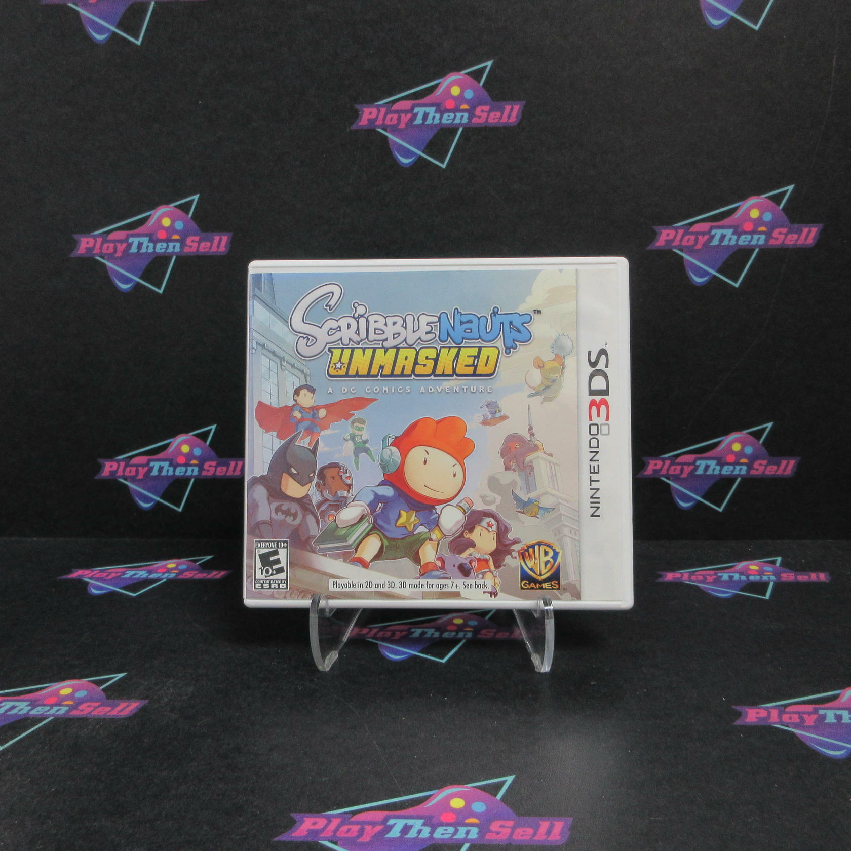 Scribblenauts Unmasked Nintendo 3DS Complete - Refurbished