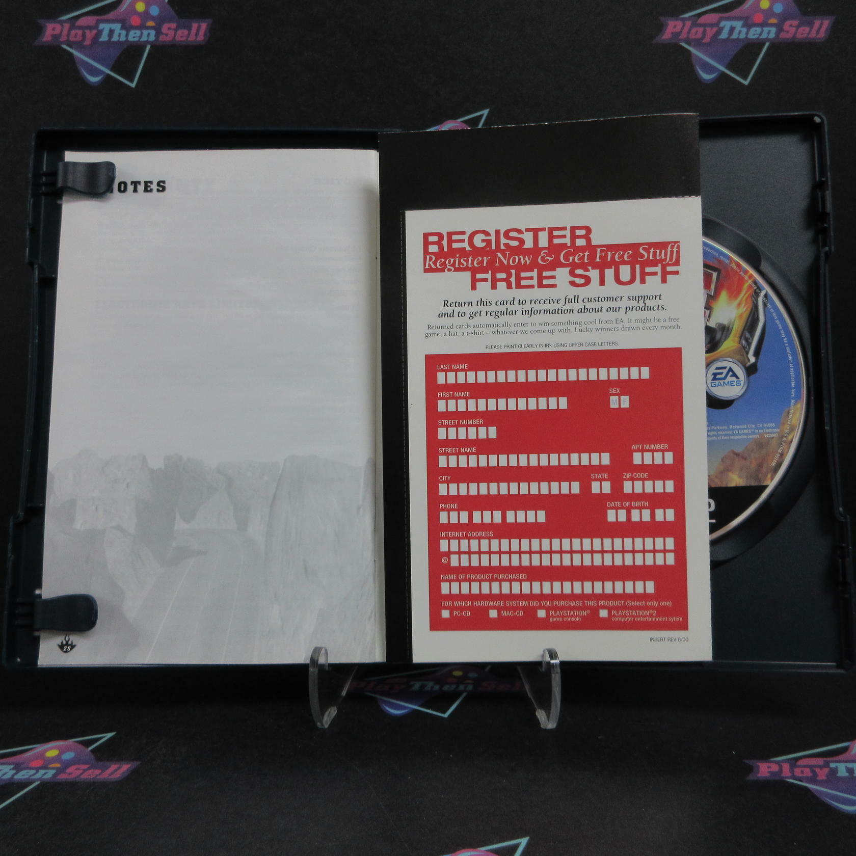 Rumble Racing PS2 PlayStation 2 + Reg Card Complete - Refurbished