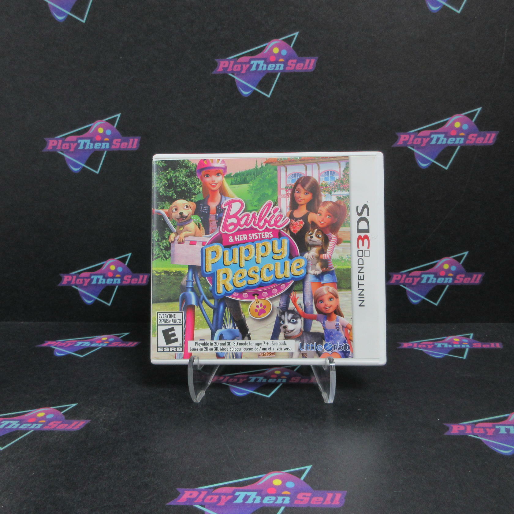 Barbie and Her Sisters Puppy Rescue Nintendo 3DS Complete - Refurbished
