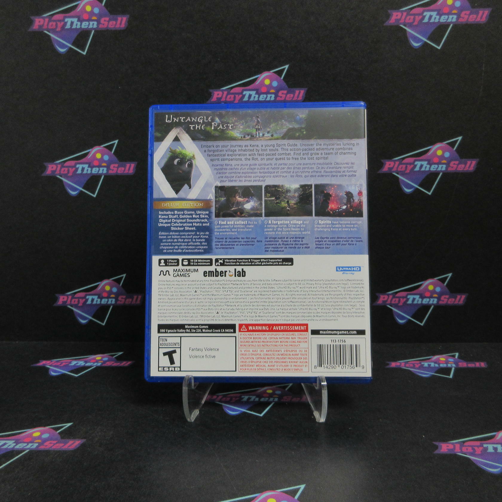 Kena Bridge of Spirits Deluxe Edition PS5 PlayStation 5 Complete - Refurbished