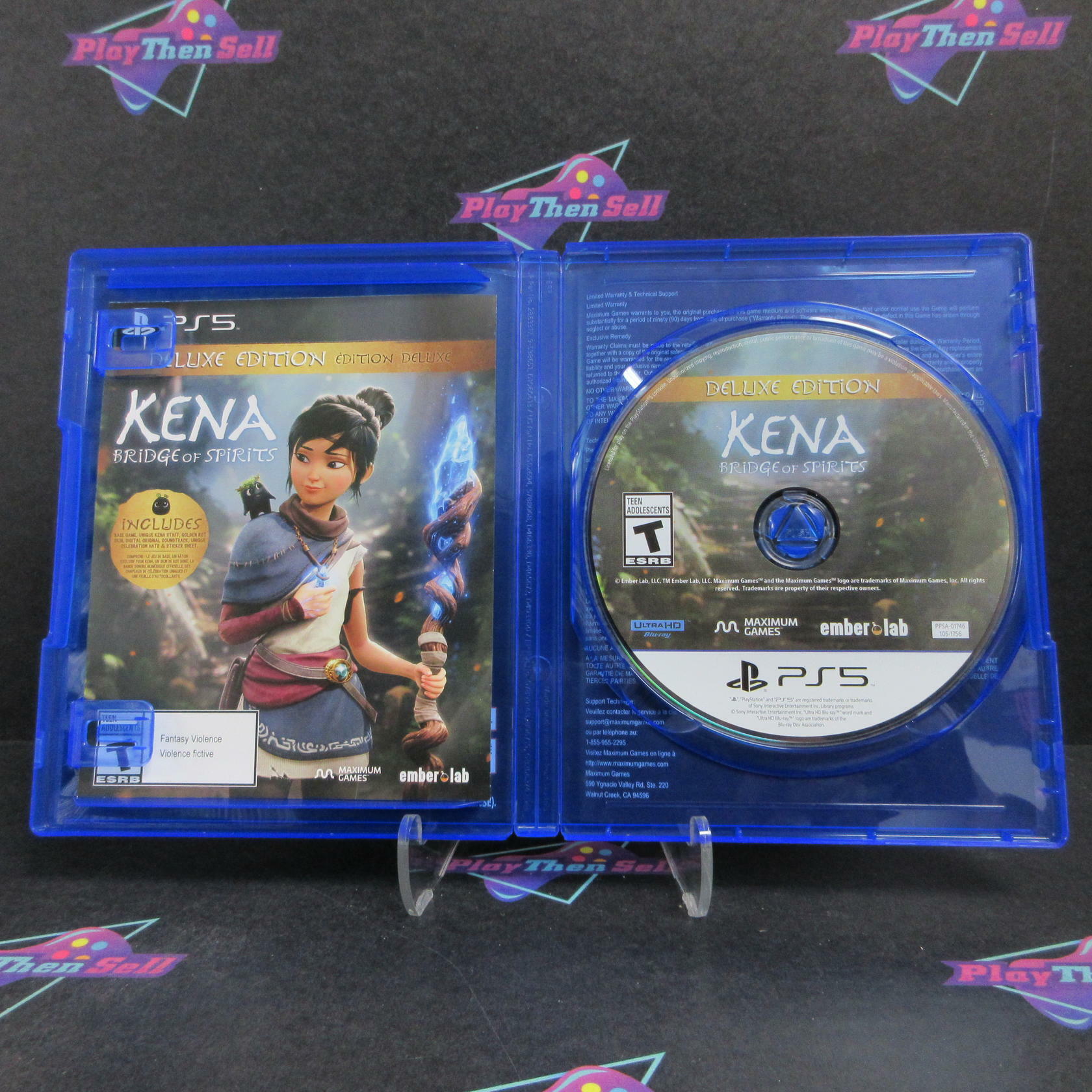 Kena Bridge of Spirits Deluxe Edition PS5 PlayStation 5 Complete - Refurbished