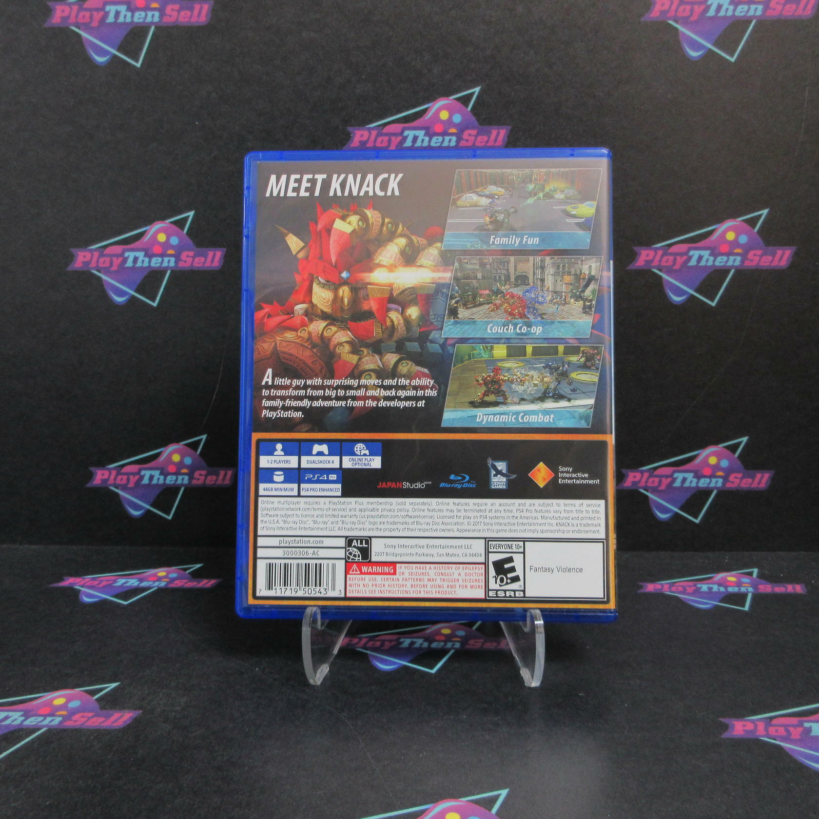 Knack II 2 PS4 PlayStation 4 Complete - Refurbished
