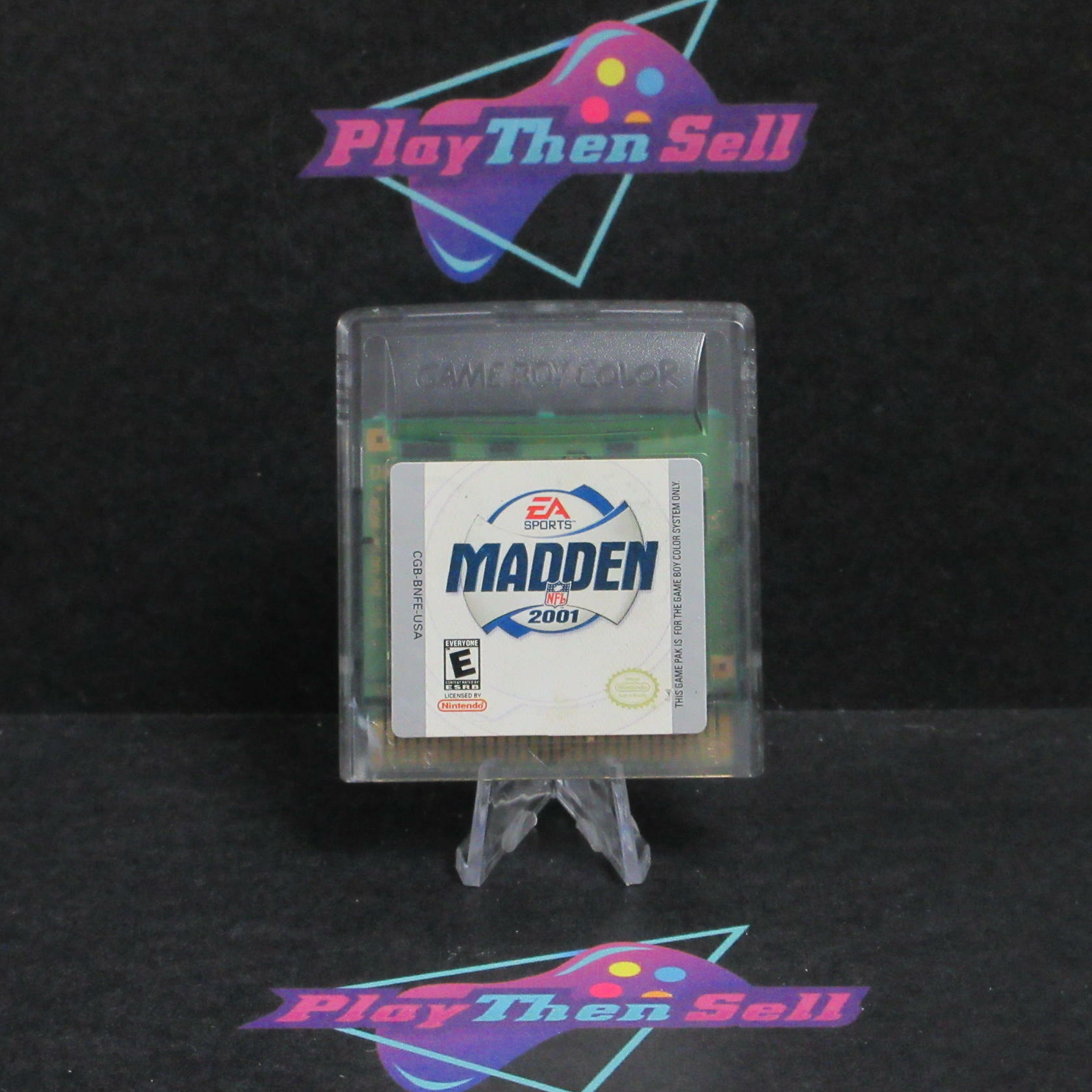 Madden NFL 2001 Nintendo Gameboy Color Cart Only - Refurbished