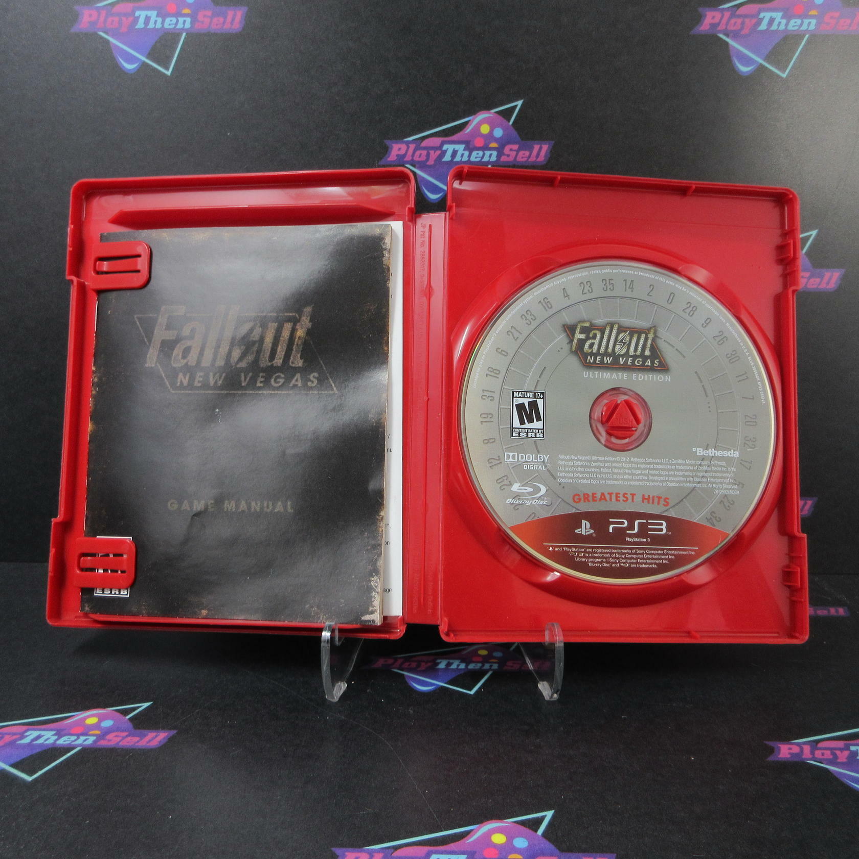 Fallout New Vegas Ultimate Edition PS3 PlayStation 3 GH Complete - Very Good