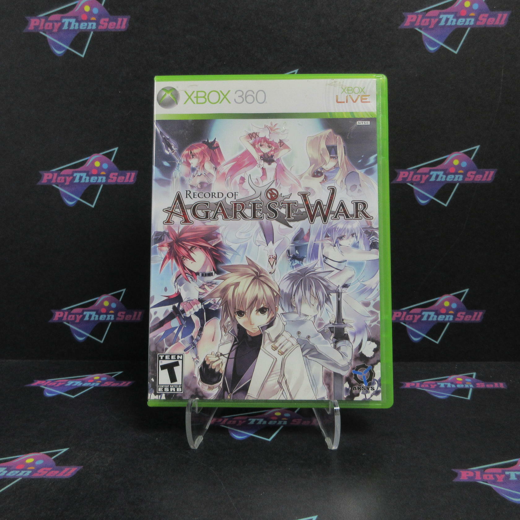 Record of Agarest War Xbox 360 + Soundtrack Complete - Very Good