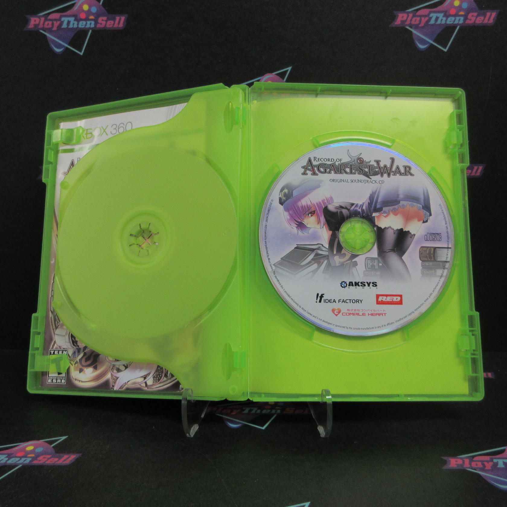 Record of Agarest War Xbox 360 + Soundtrack Complete - Very Good