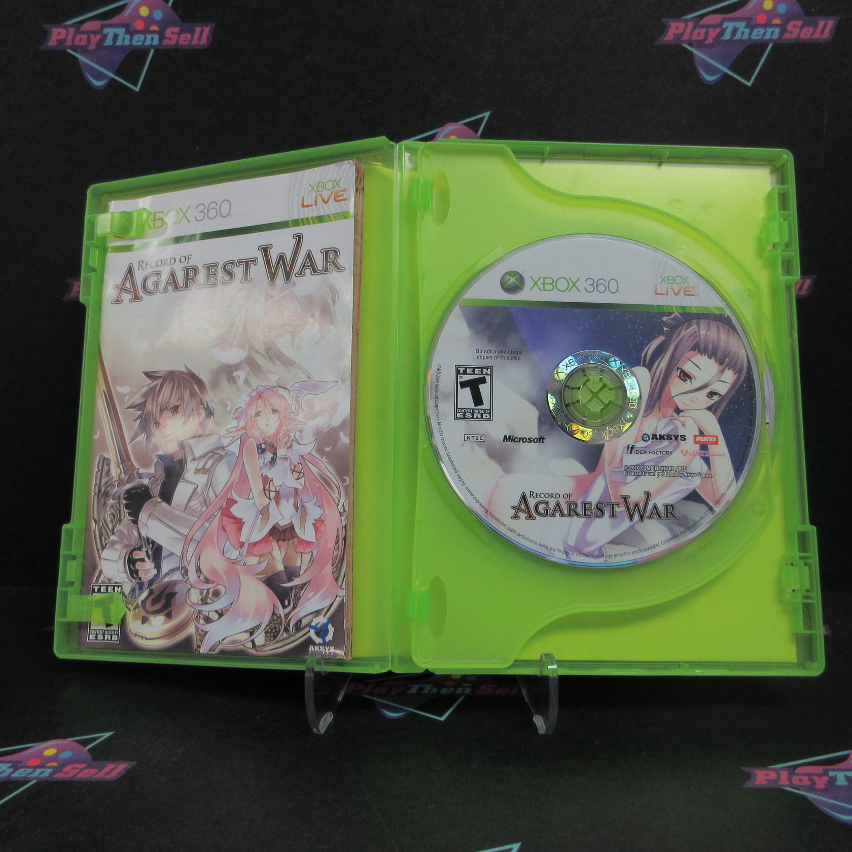 Record of Agarest War Xbox 360 + Soundtrack Complete - Very Good