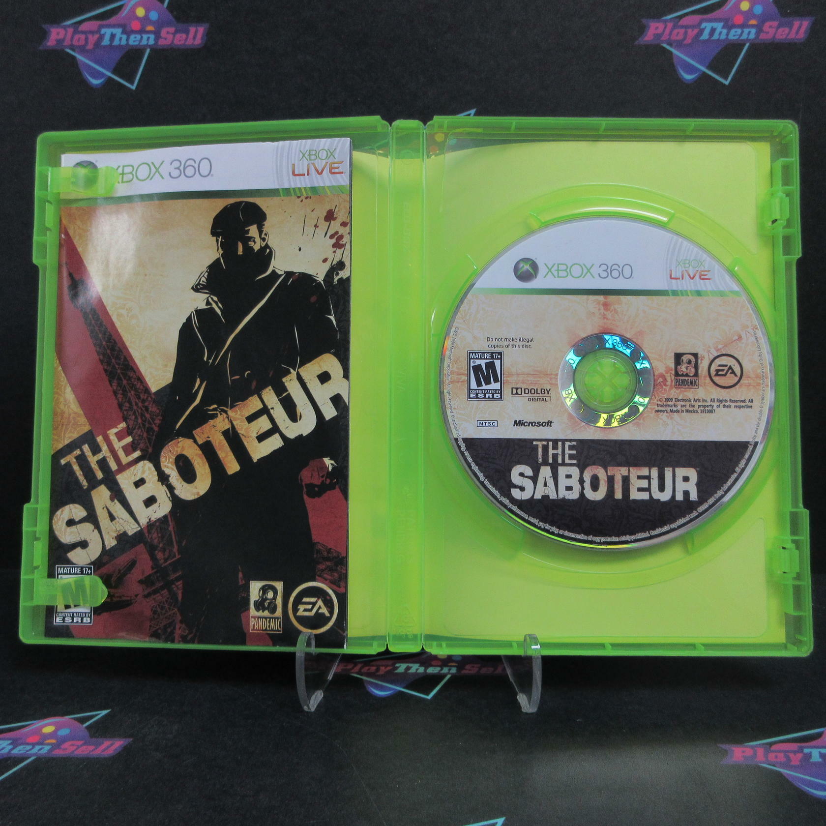 The Saboteur Xbox 360 Complete - Very Good