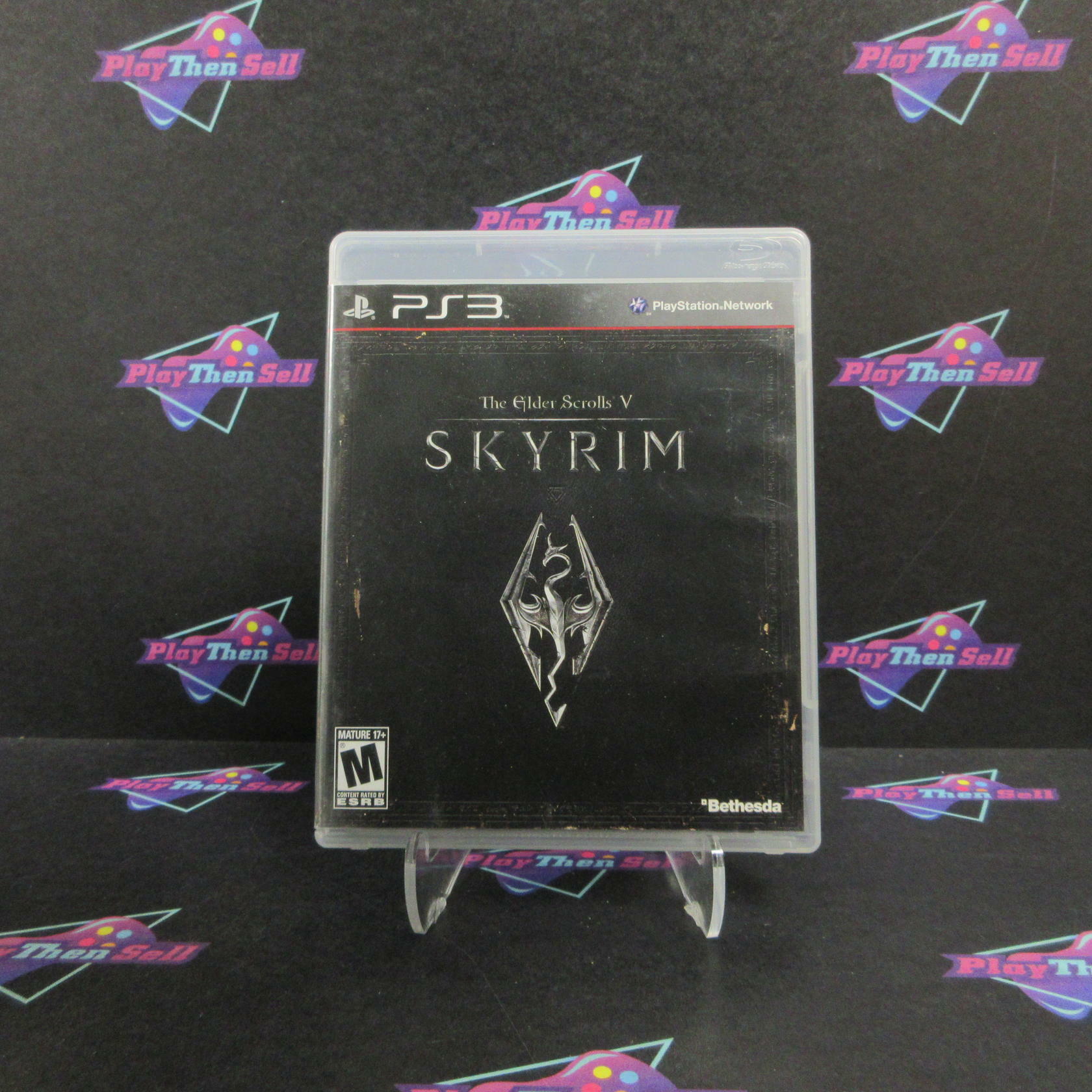 Elder Scrolls V Skyrim PlayStation 3 PS3 Complete - Very Good