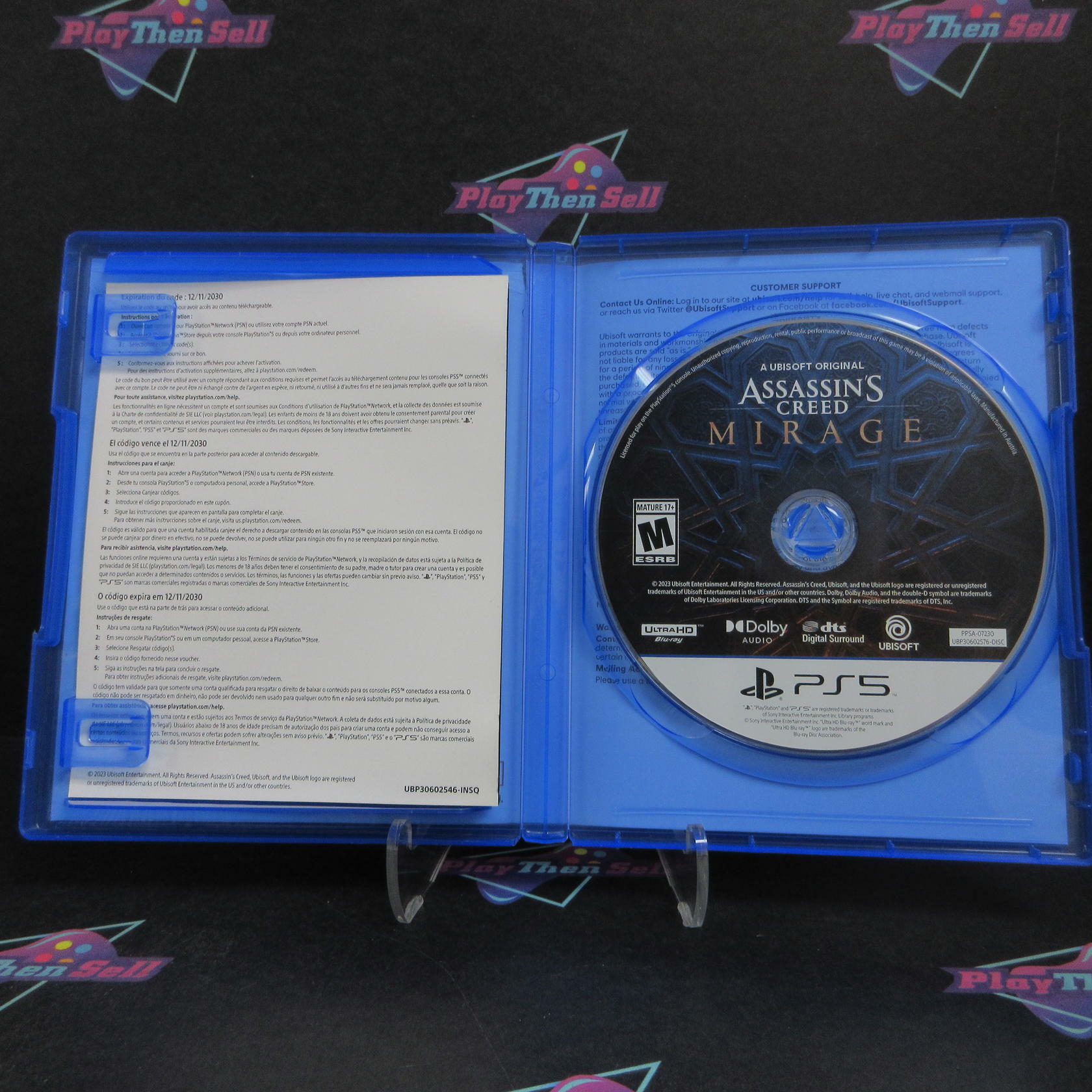 Assassin's Creed Mirage Deluxe Edition PS5 PlayStation 5 Complete - Very Good