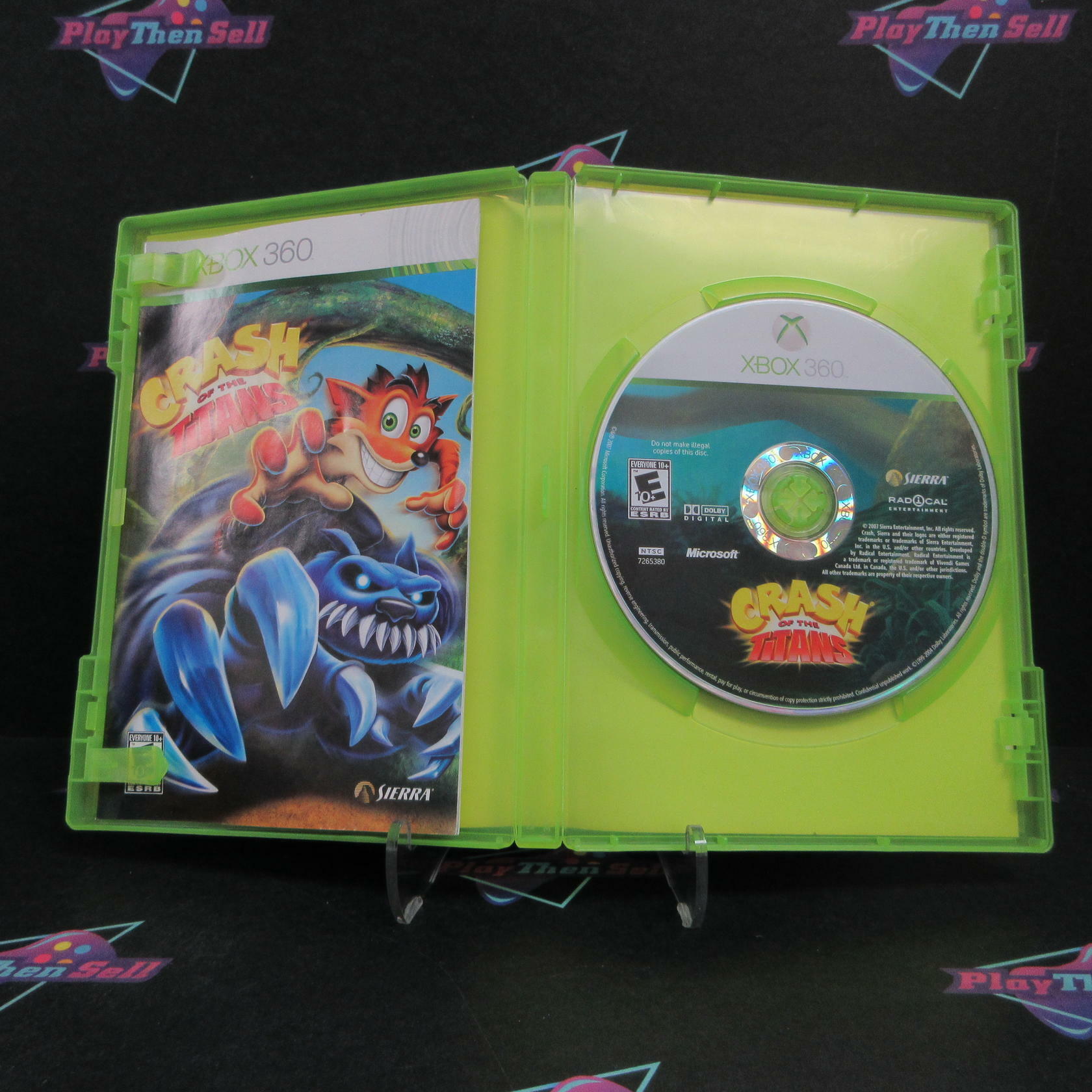 Crash of the Titans Xbox 360 Complete - Very Good