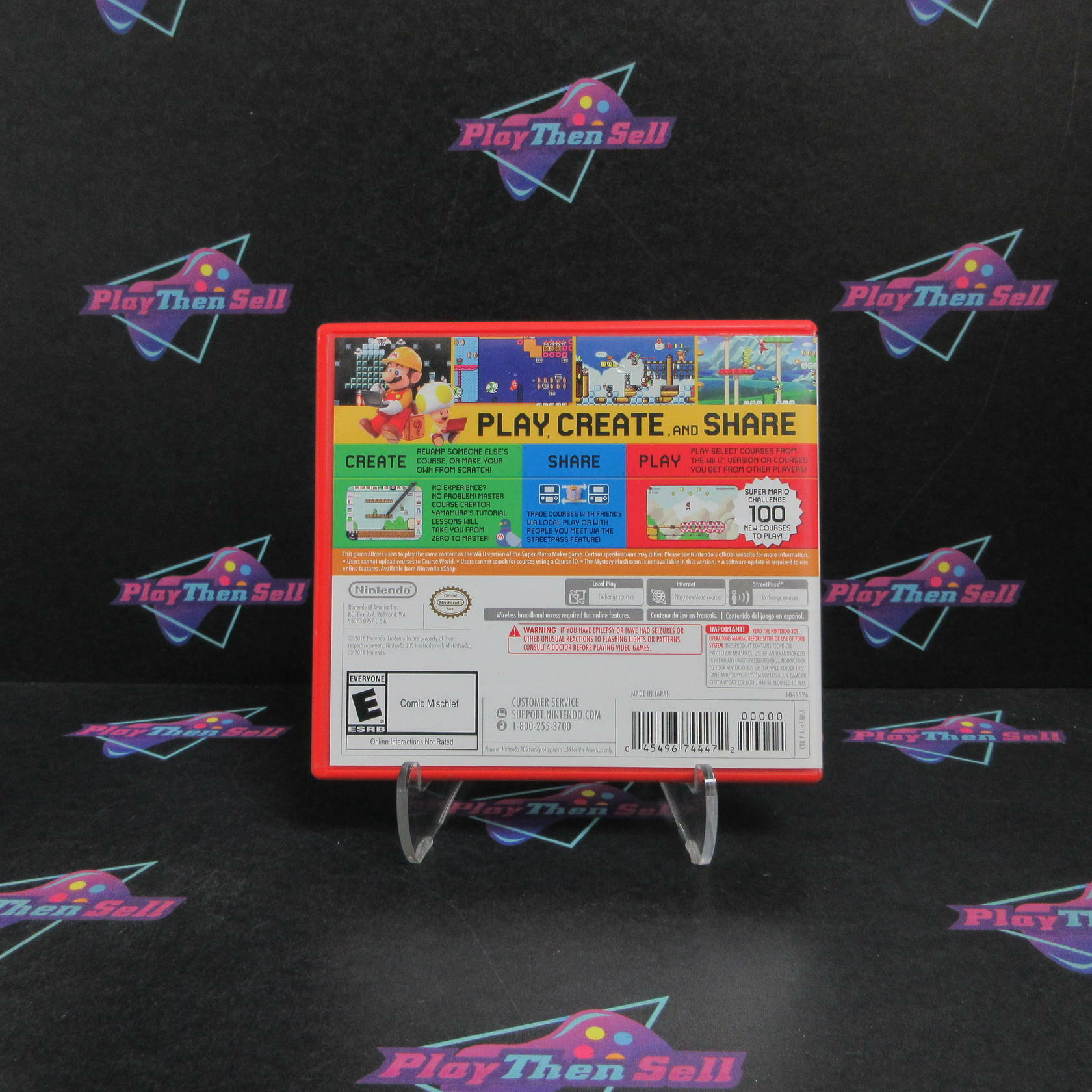 Super Mario Maker Nintendo 3DS Complete - Very Good