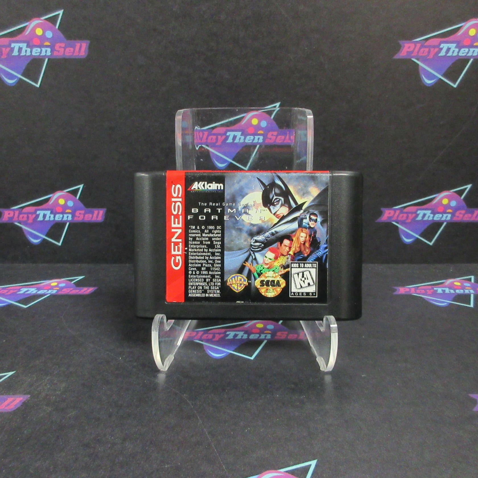 Batman Forever Sega Genesis Complete