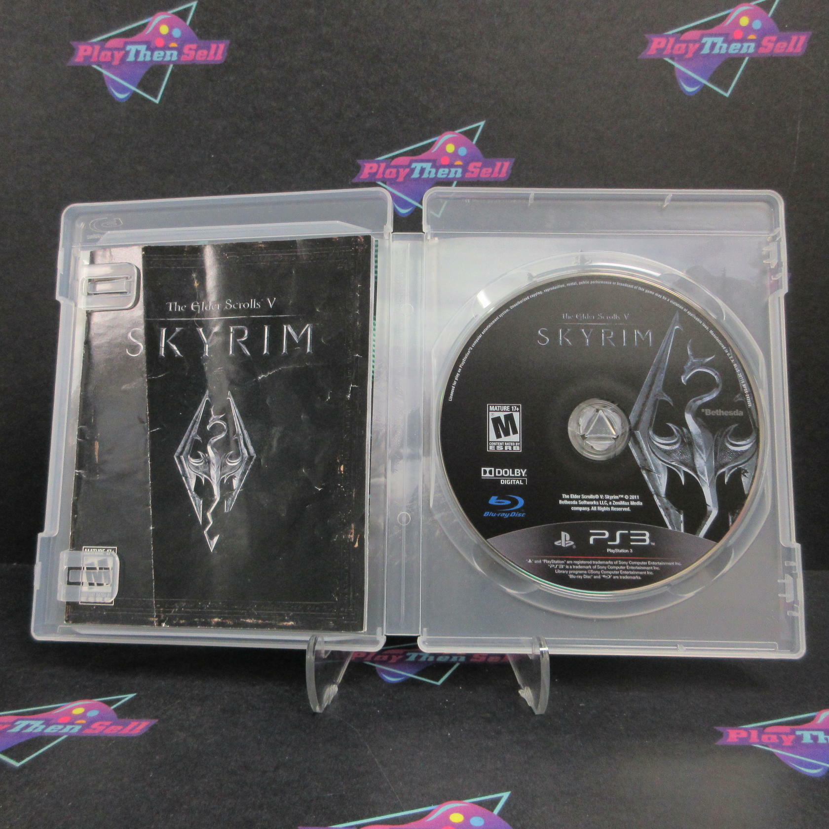 Elder Scrolls V Skyrim PlayStation 3 PS3 Complete - Very Good
