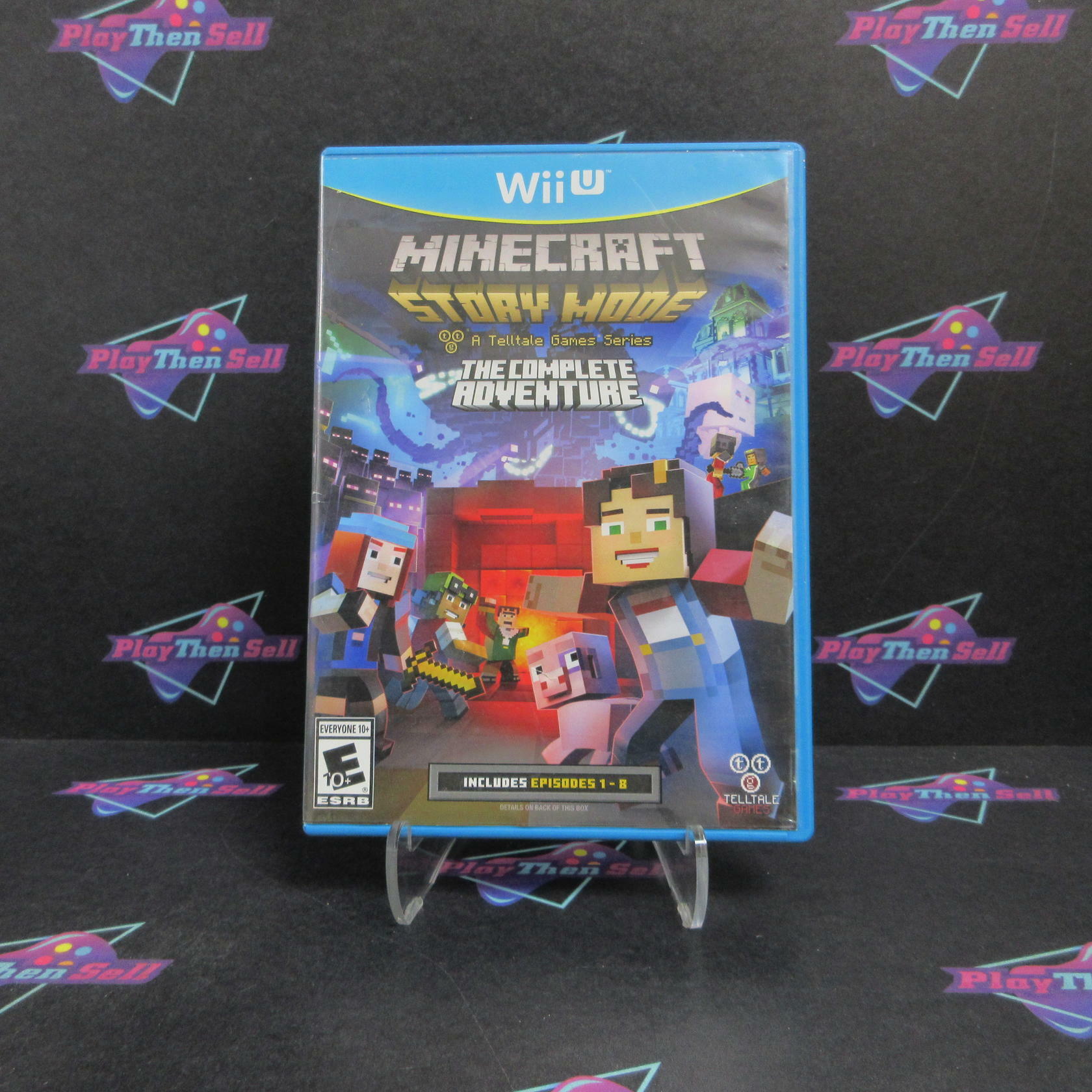 Minecraft Story Mode The Complete Adventure Nintendo Wii U - Very Good