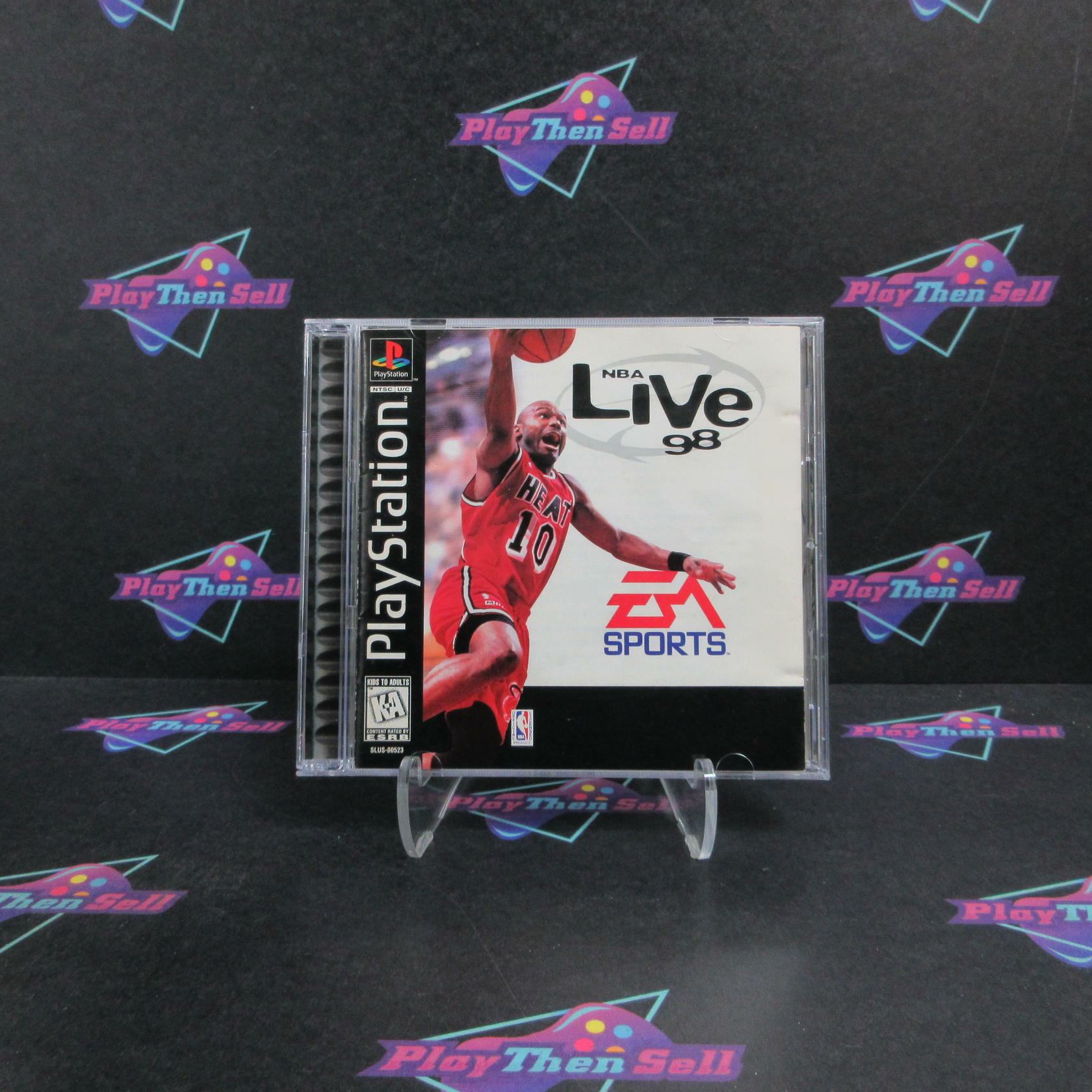NBA Live 98 PS1 PlayStation 1 Complete - Very Good