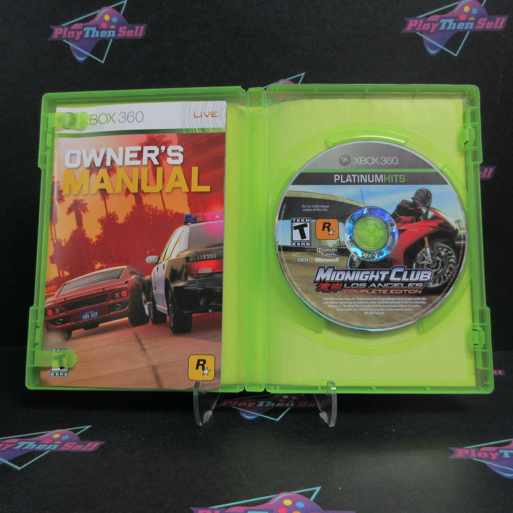 Midnight Club Complete Edition PH Xbox 360 Complete - Very Good