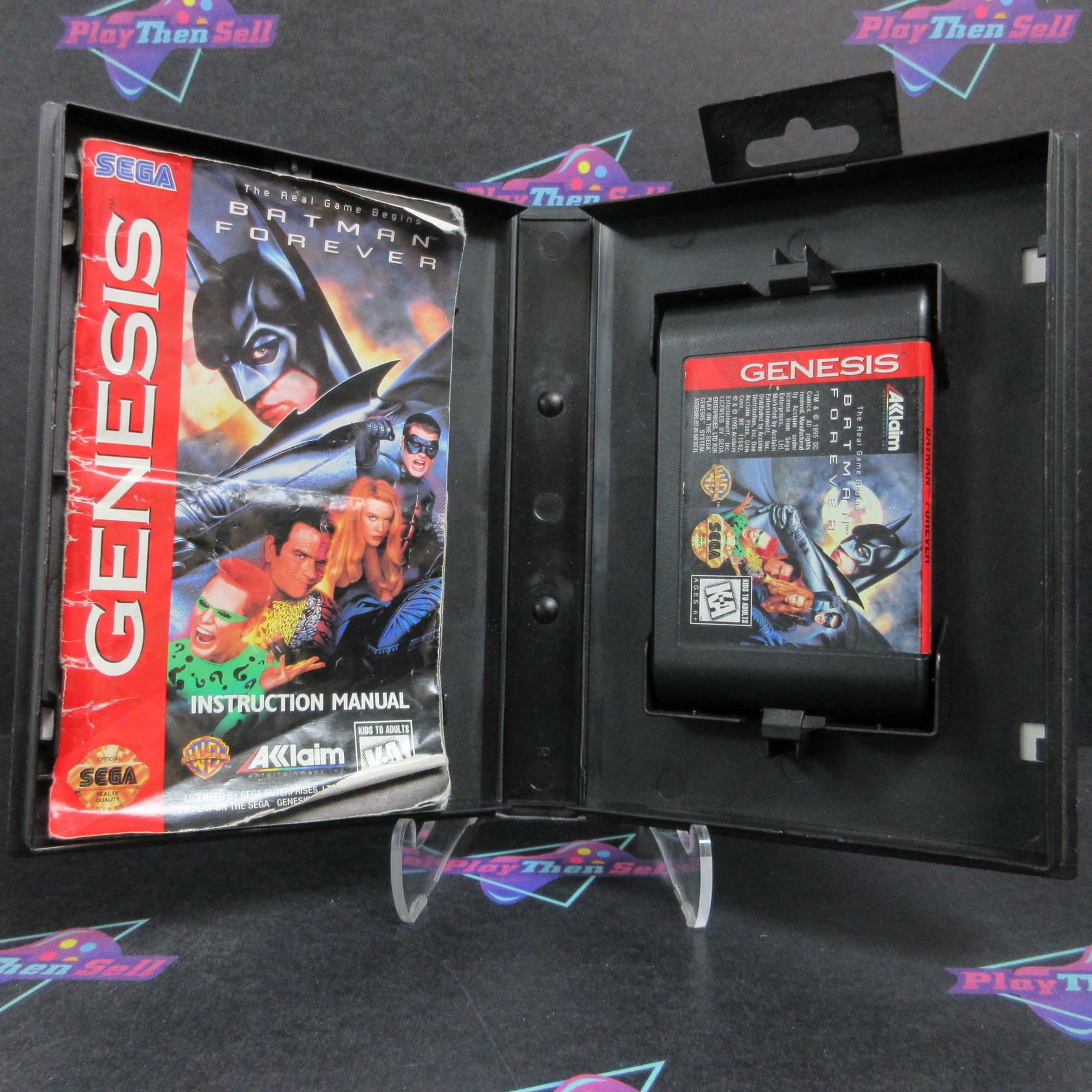 Batman Forever Sega Genesis Complete