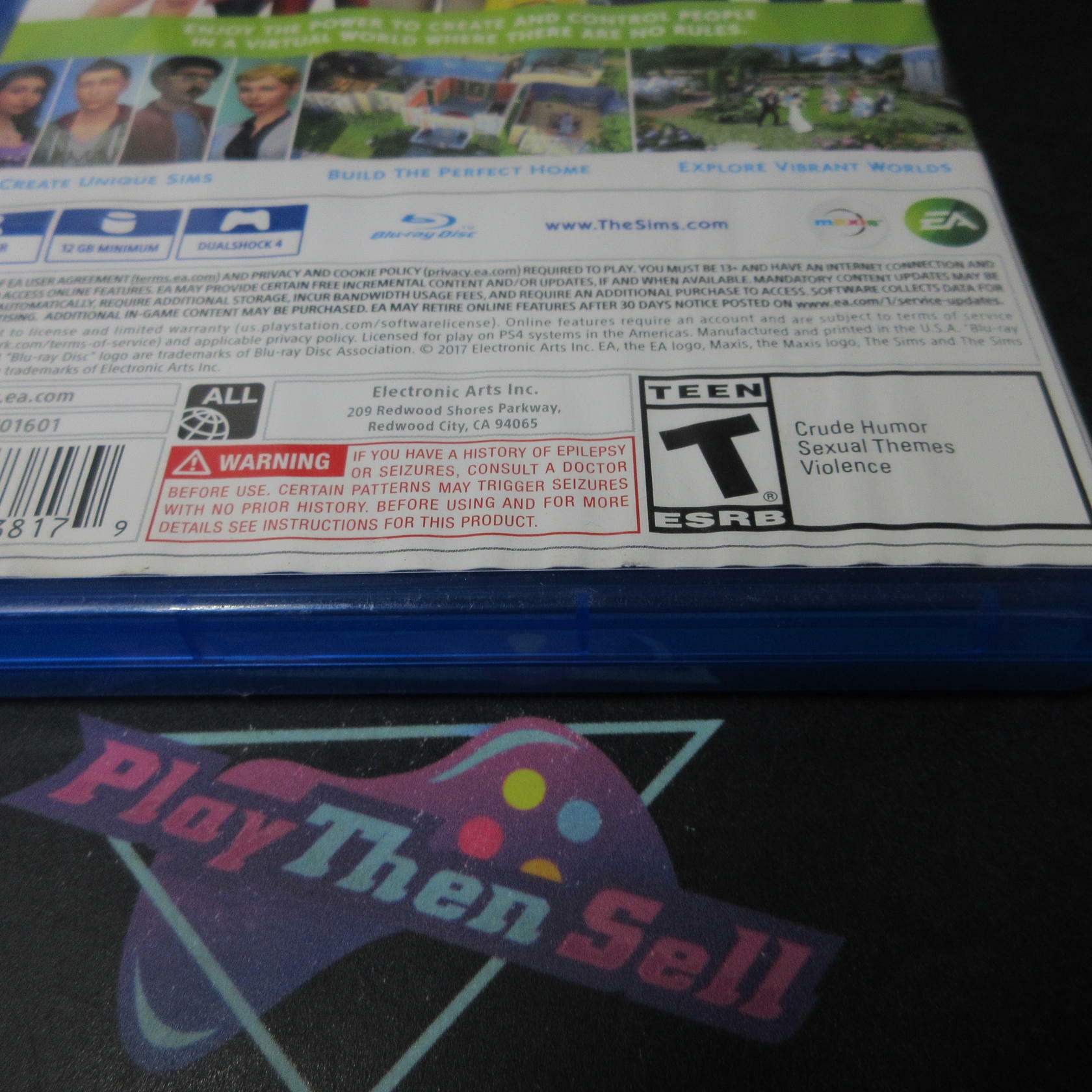 The Sims 4 Alt Art PS4 PlayStation 4 Complete - Very Good