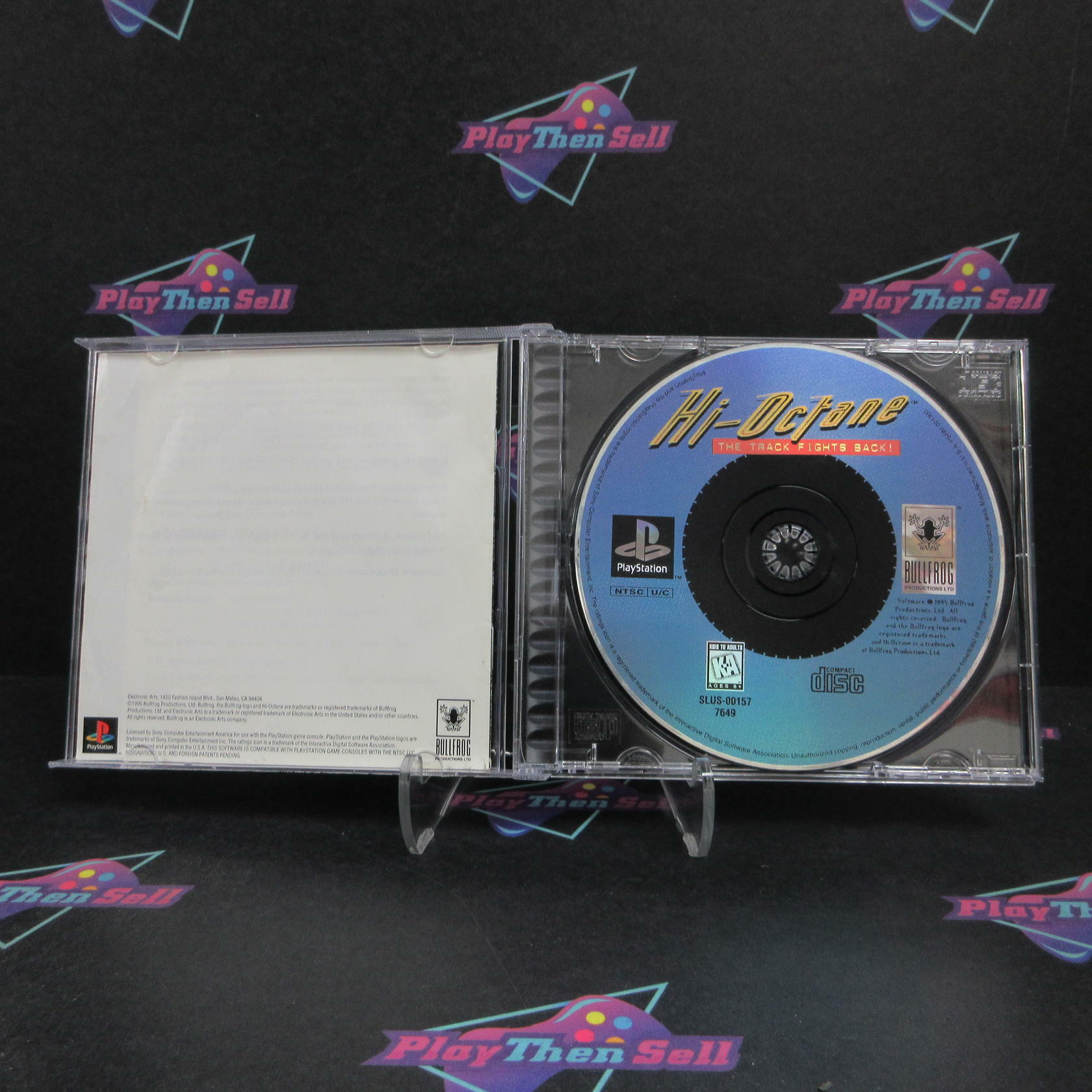 Hi-Octane PS1 PlayStation 1 Jewel Case Variant Complete - Refurbished