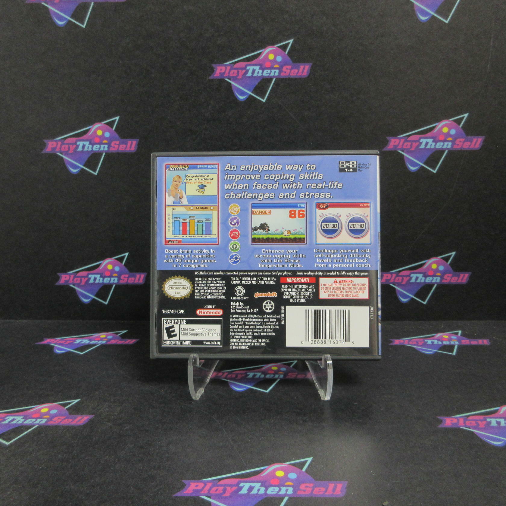 Brain Challenge Nintendo DS Complete - Refurbished