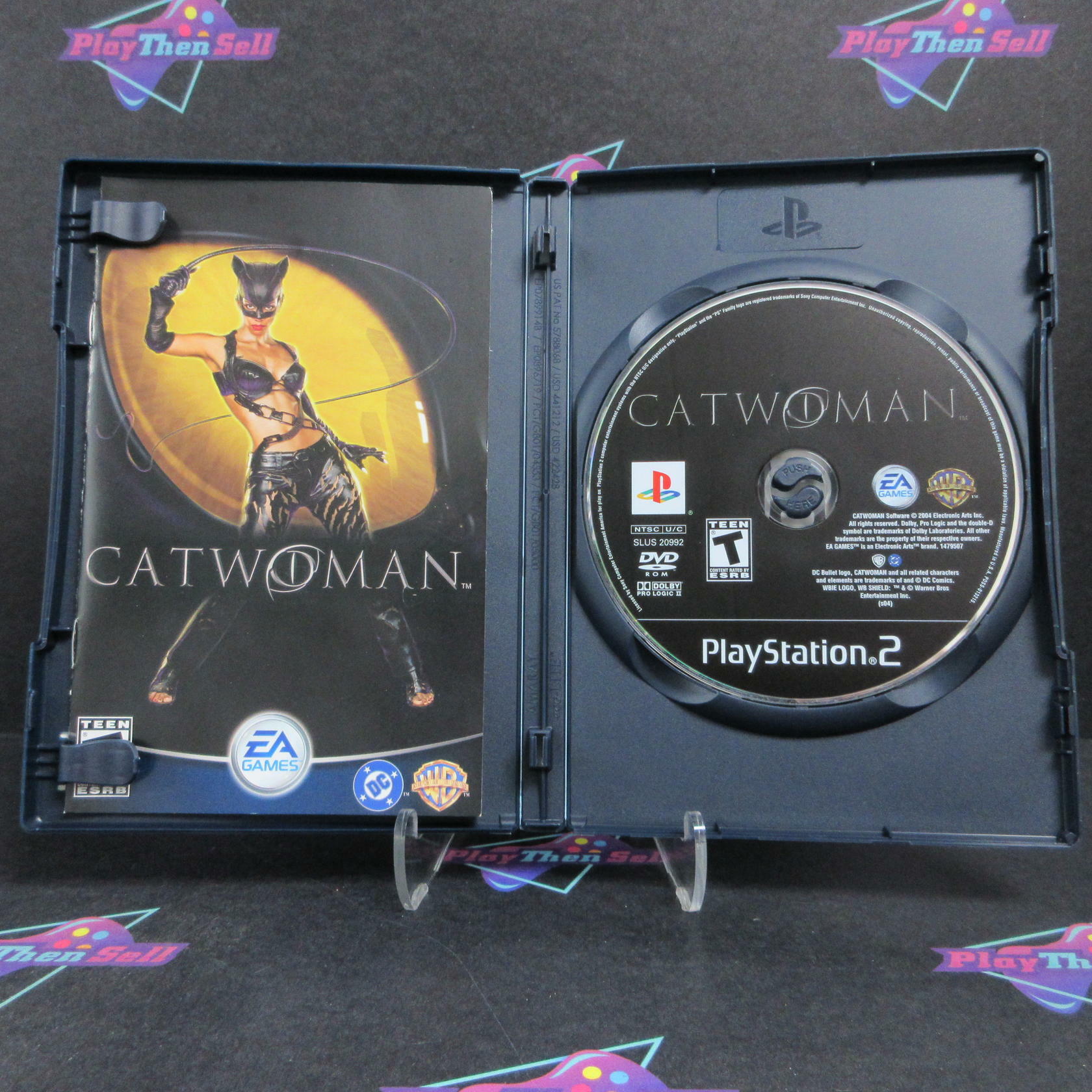 CatWoman PS2 PlayStation 2 Complete - Refurbished