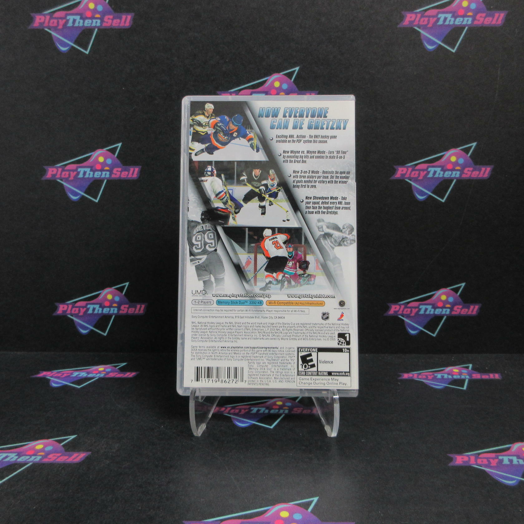 Gretzky NHL' 06 Sony PSP + Reg Card Complete - Refurbished