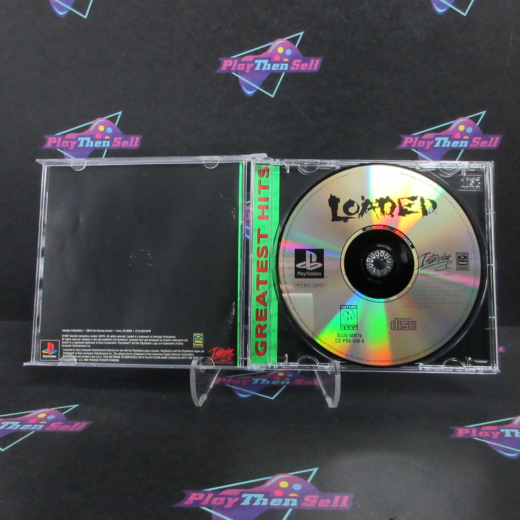 Loaded PS1 PlayStation 1 GH + Reg Card Complete - Refurbished