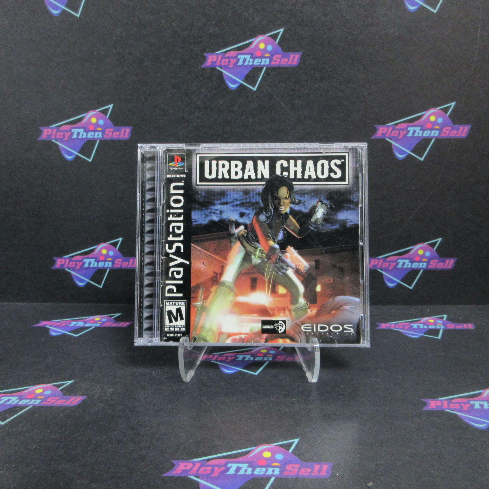 Urban Chaos PS1 PlayStation 1 Complete - Refurbished