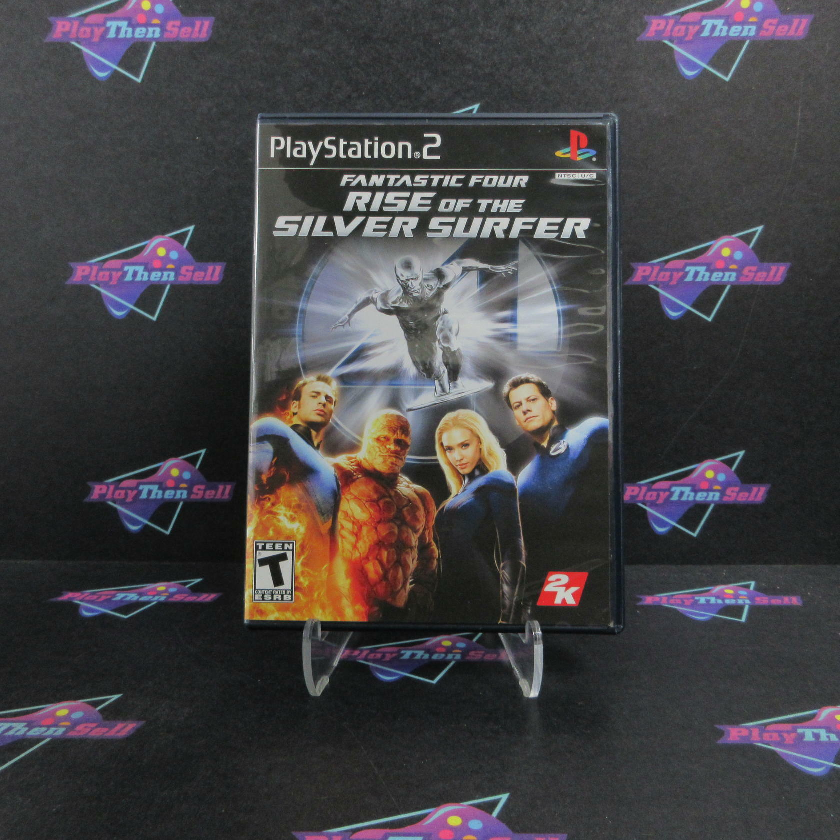 Fantastic 4 Rise of the Silver Surfer PS2 PlayStation 2 + Comic Complete - Refurbished
