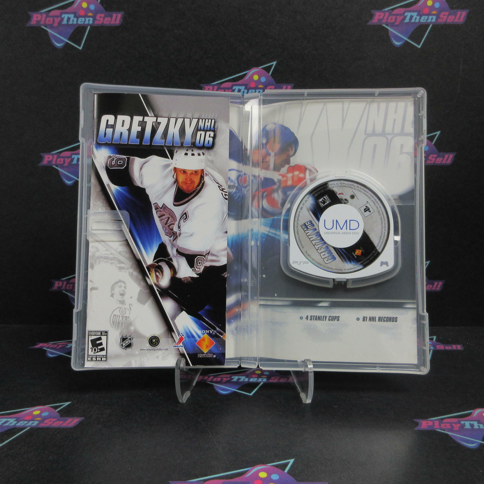 Gretzky NHL' 06 Sony PSP + Reg Card Complete - Refurbished